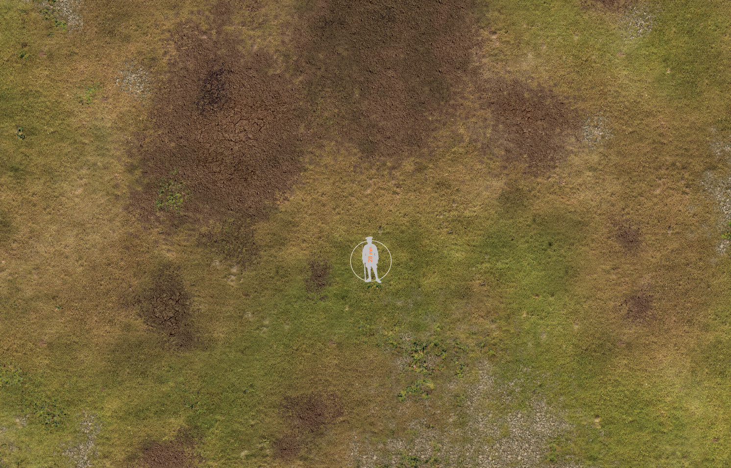 FeltPro™ Churned Earth — Mud & Grass Wargame Mat | 6mm to 32mm
