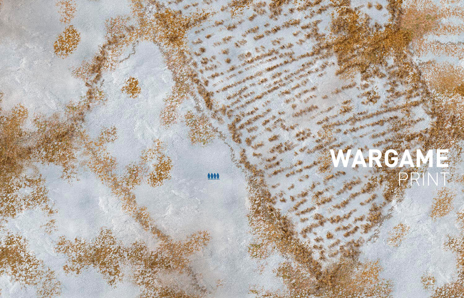 FeltPro™ Winter Fields — Wargame Mat | Ardennes & Eastern Front