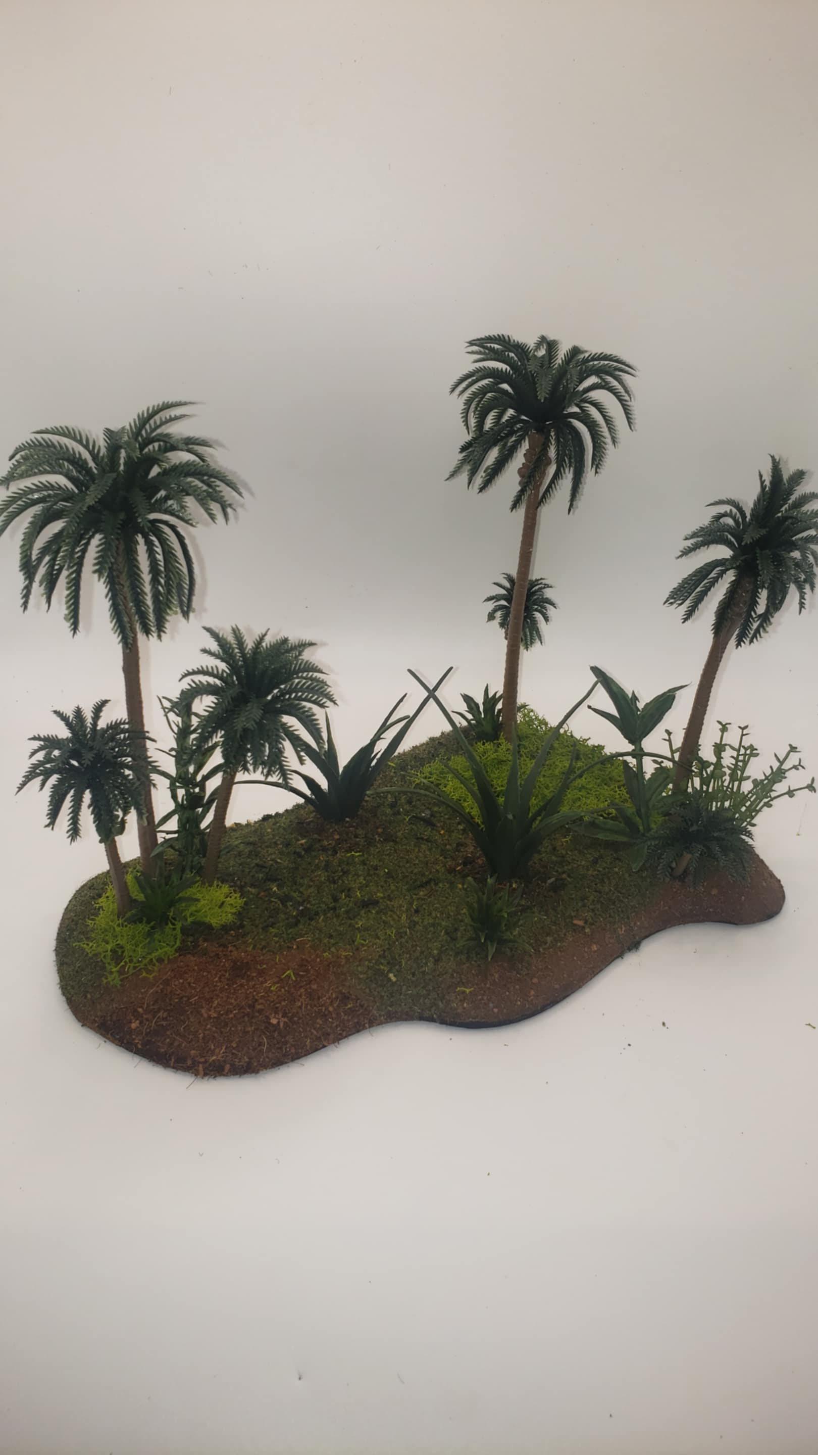 23-Piece Handcrafted Jungle Terrain Set – 28mm+ Wargaming Scenery