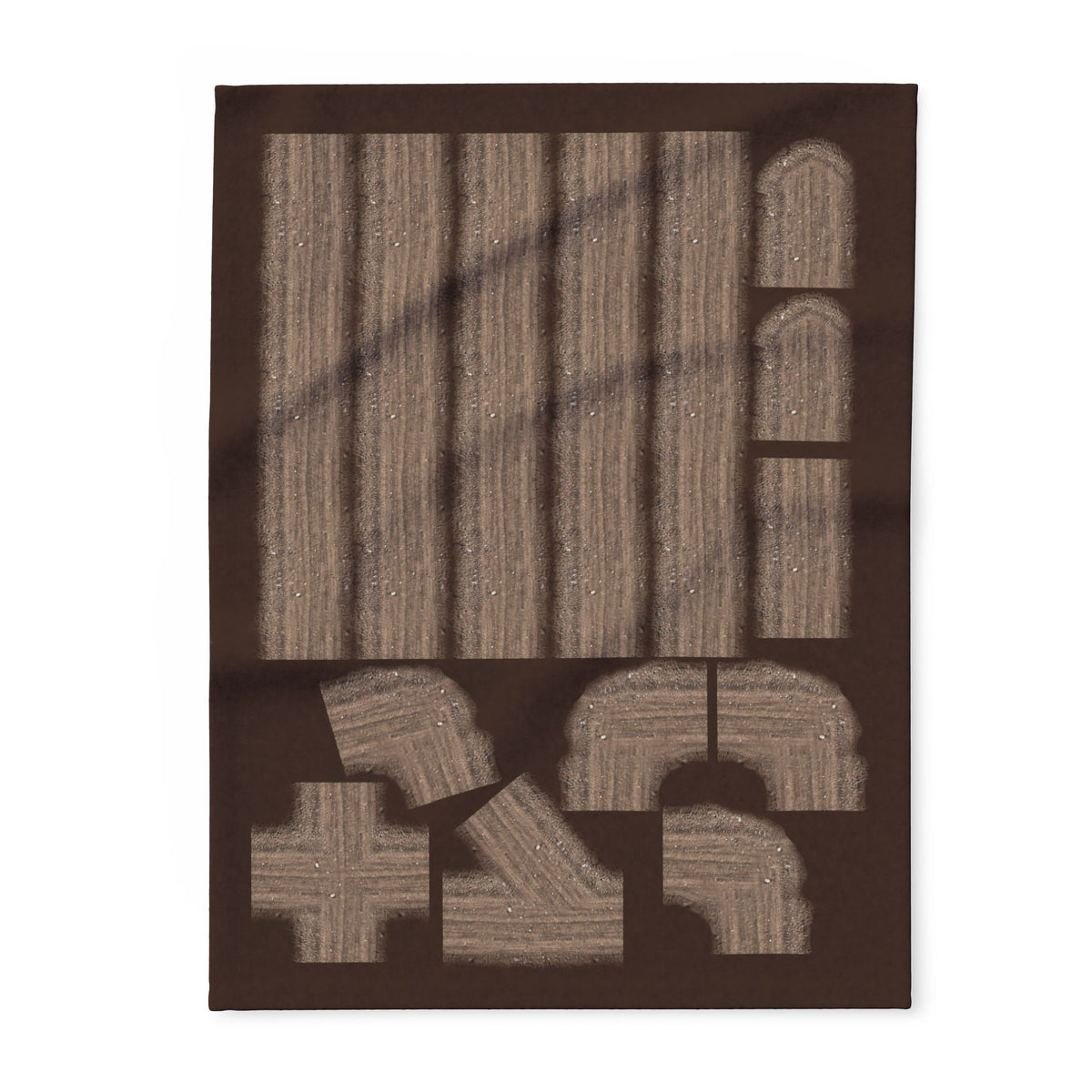 FeltPro™ Cut & Play Dirt Road Set — Large (4" Wide, ~150" Total Road)