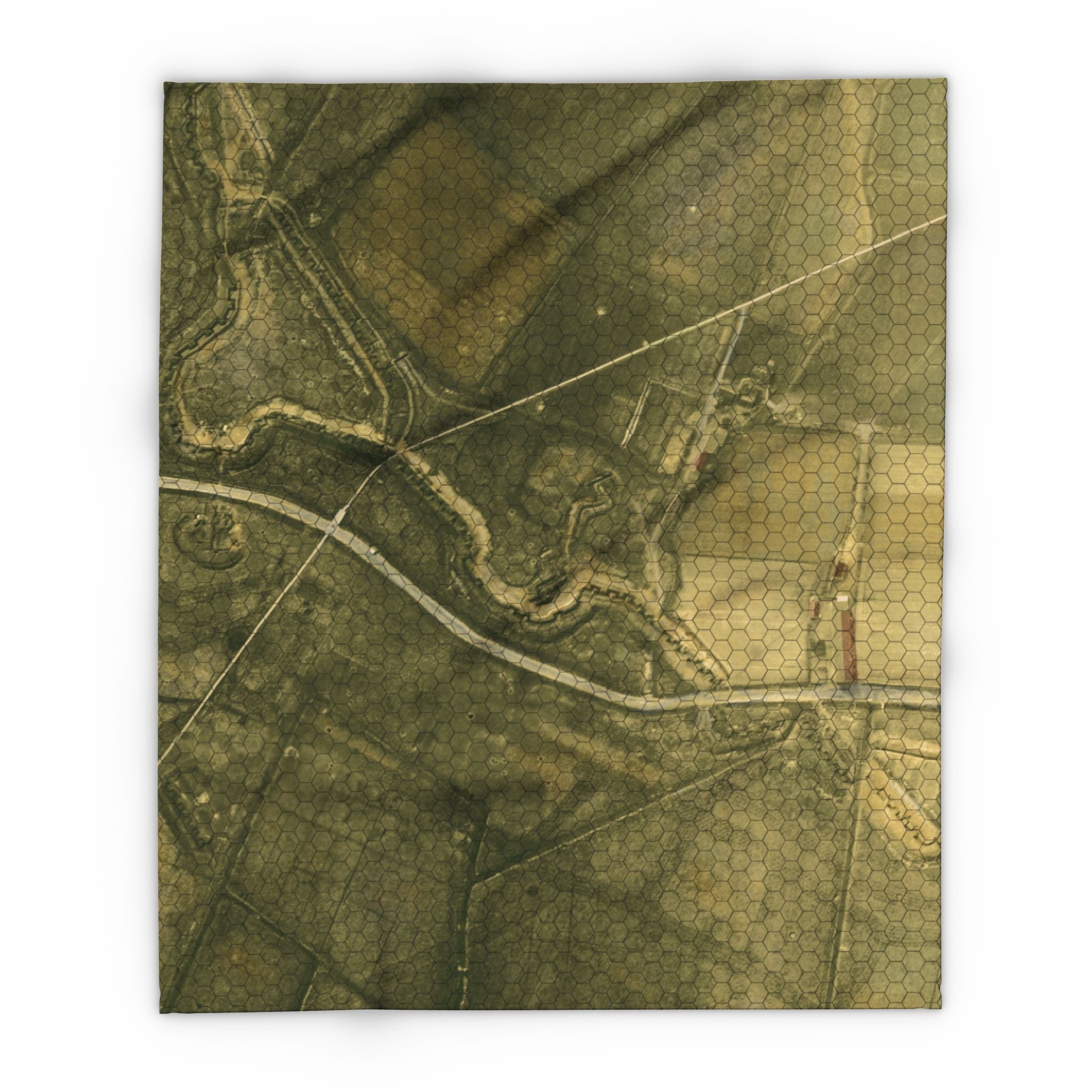 FeltPro™ The Salient 1.25"Hex — WWI Aerial Combat Wargame Mat | Western Front