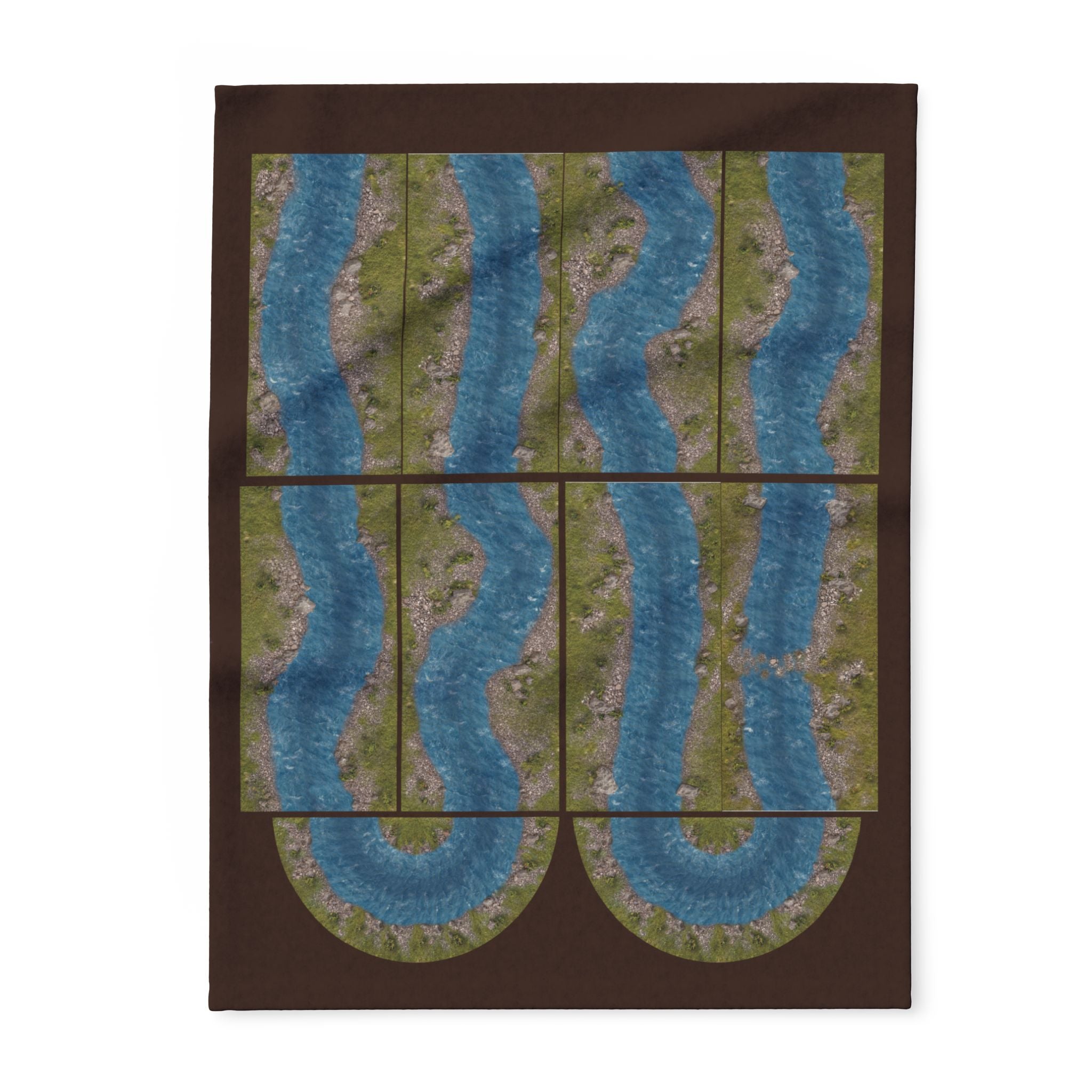 FeltPro™ Cut & Play River — 3" Wide, 30" x 40"