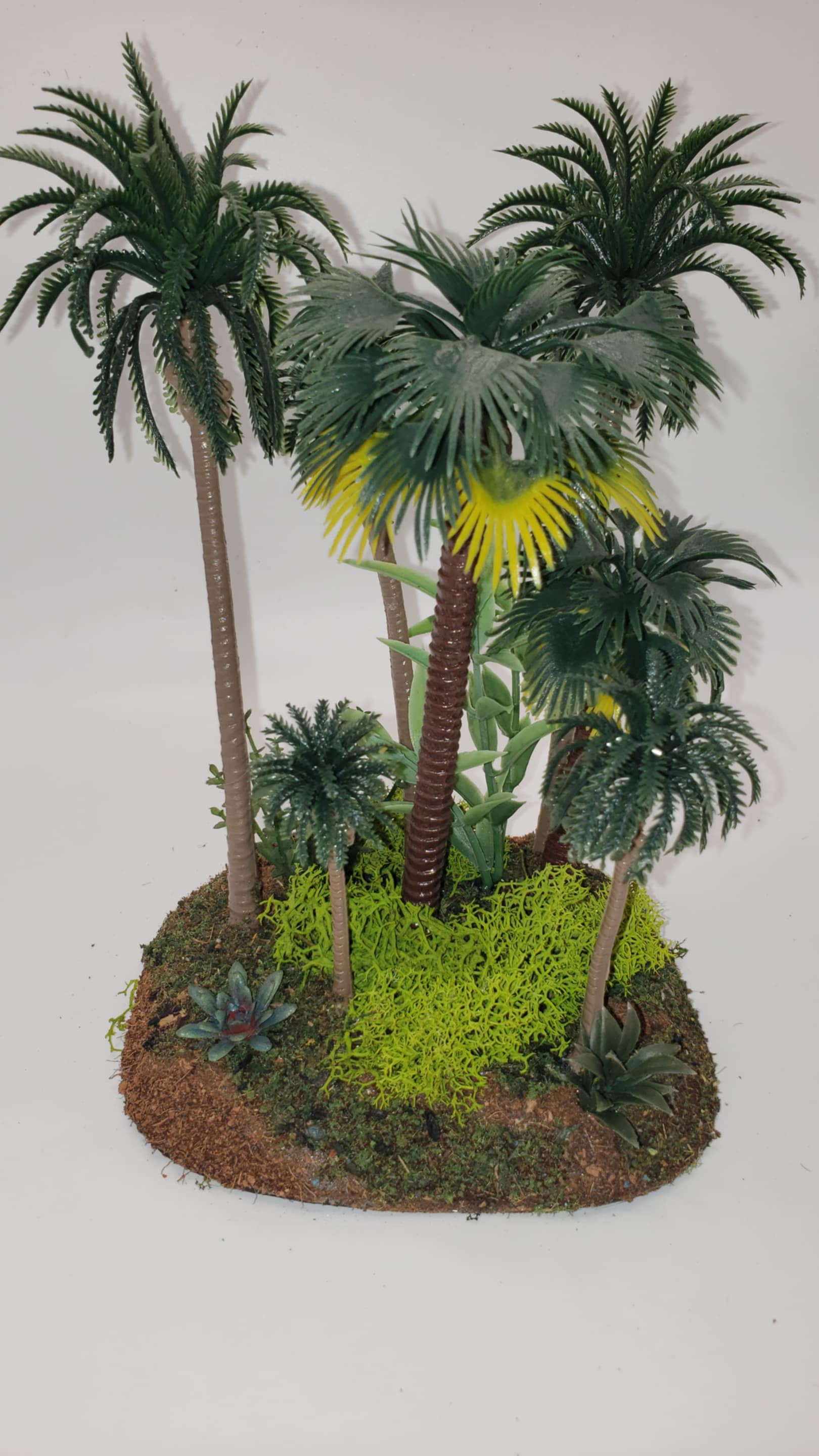 23-Piece Handcrafted Jungle Terrain Set – 28mm+ Wargaming Scenery