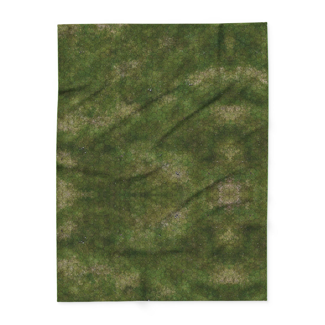 Grasslands Battle Mat for Battletech (Big Hex 1.75 Flat to Flat) - FeltPro Cloth | Battlematbazaar
