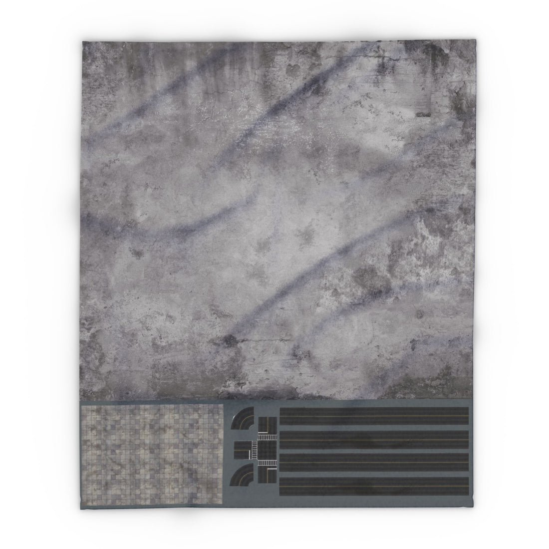 Small Town Blues (~15mm) FeltPro™ 4ft x 4ft Combo Battle Mat