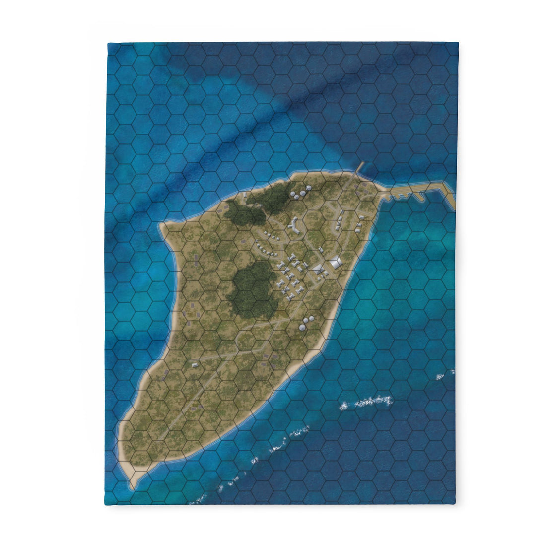 Leviathan 2 FeltPro™ Battle Mat w/1.25" Hexes