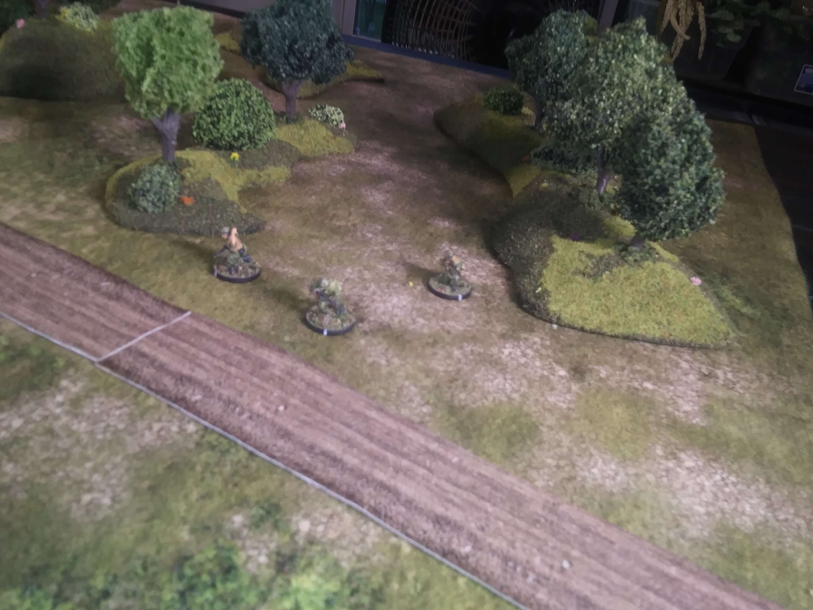 10 Piece Handcrafted Forest & Hill Terrain Set – 28mm Wargaming Scenery