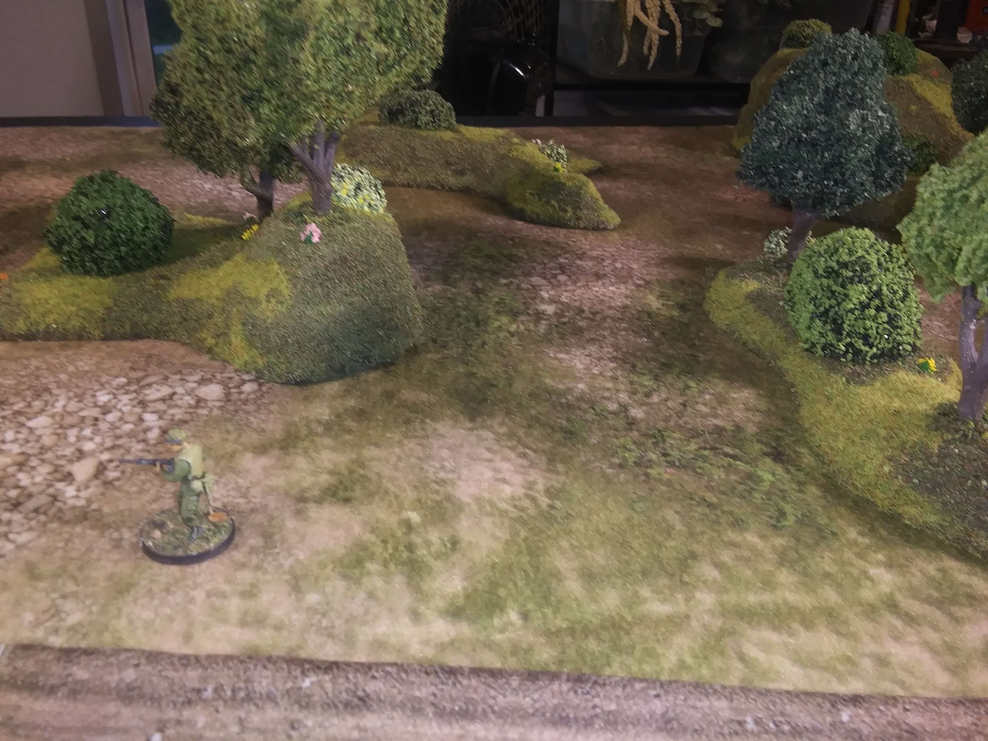 10 Piece Handcrafted Forest & Hill Terrain Set – 28mm Wargaming Scenery