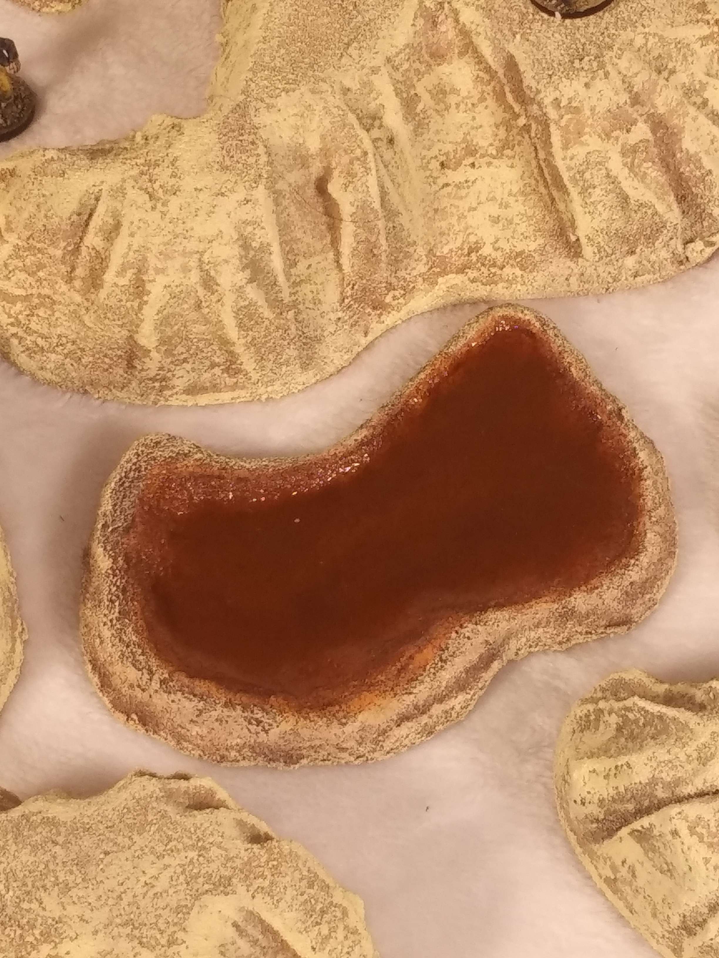 16-Piece Handcrafted Desert Terrain Set – Rocky Outcrops & Wasteland Scenery