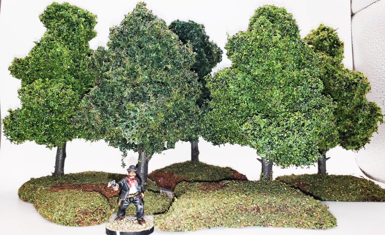 28mm Handmade Tree Set (13 trees) - SHIPS FREE!