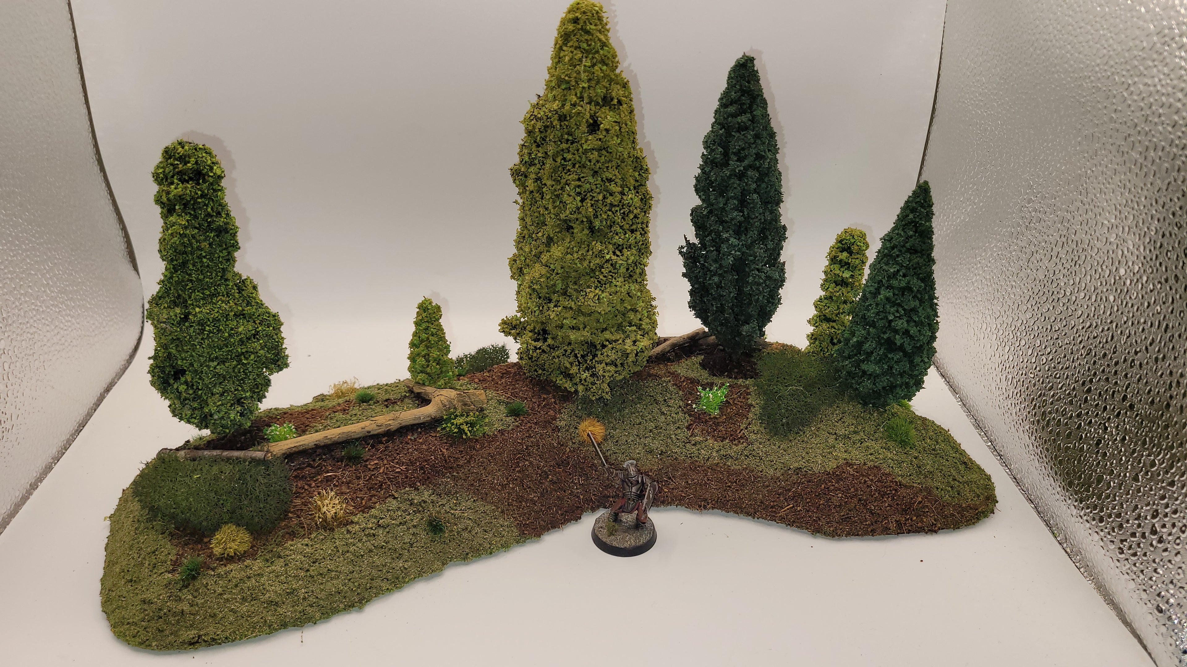 15-Piece Modular Pine Forest Terrain Set – 28mm Wargaming Scenery