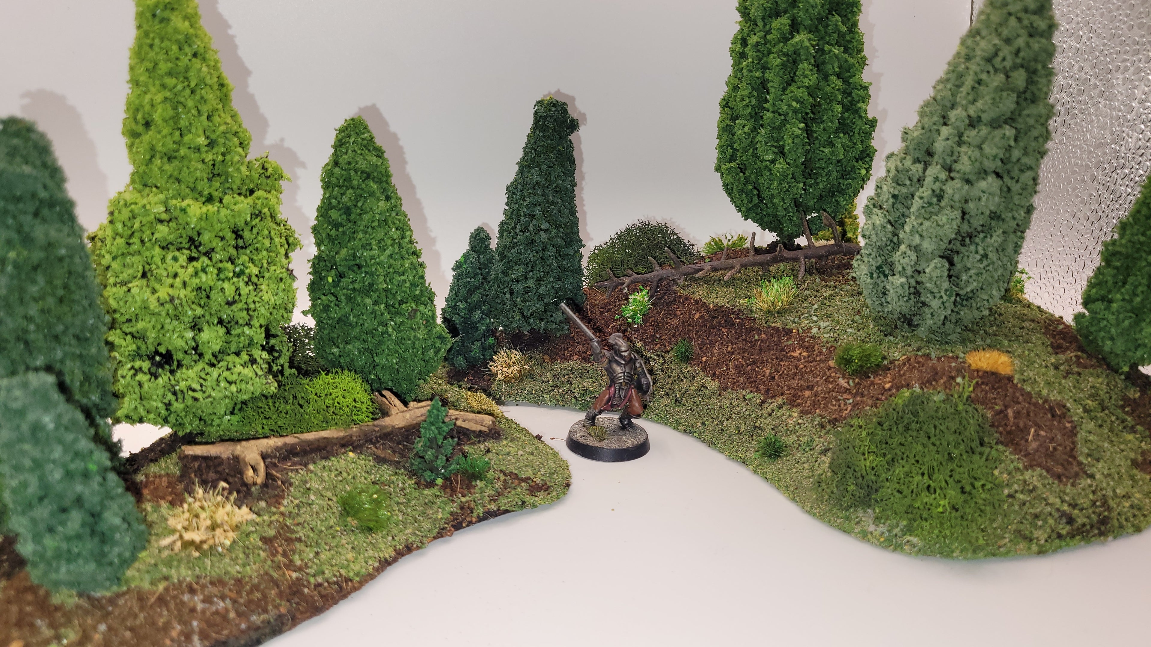 15-Piece Modular Pine Forest Terrain Set – 28mm Wargaming Scenery