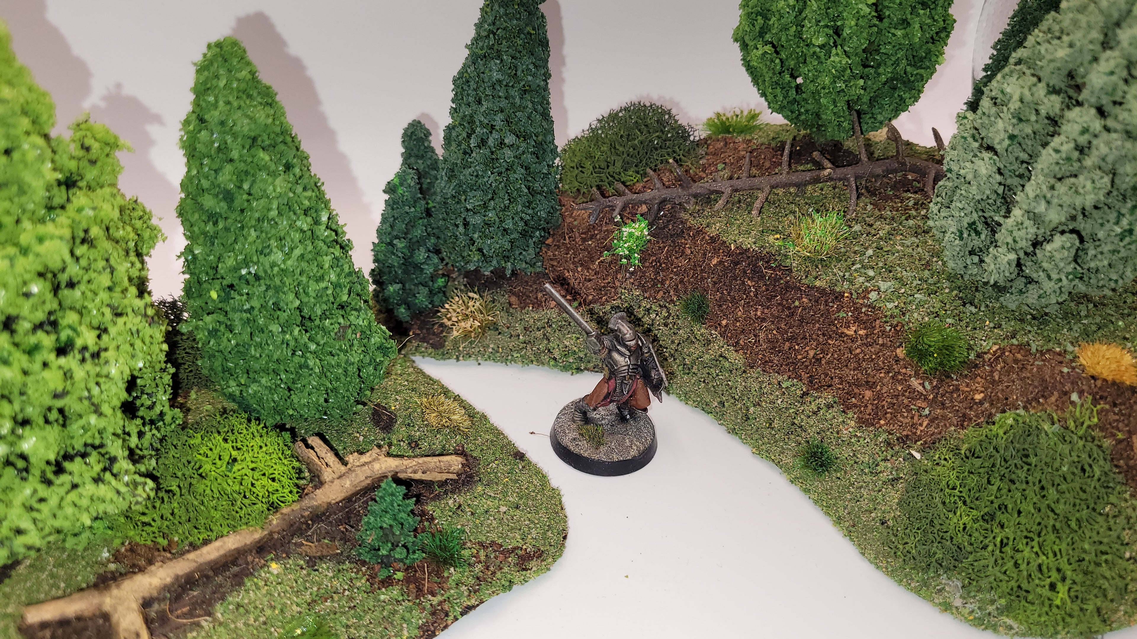 15-Piece Modular Pine Forest Terrain Set – 28mm Wargaming Scenery