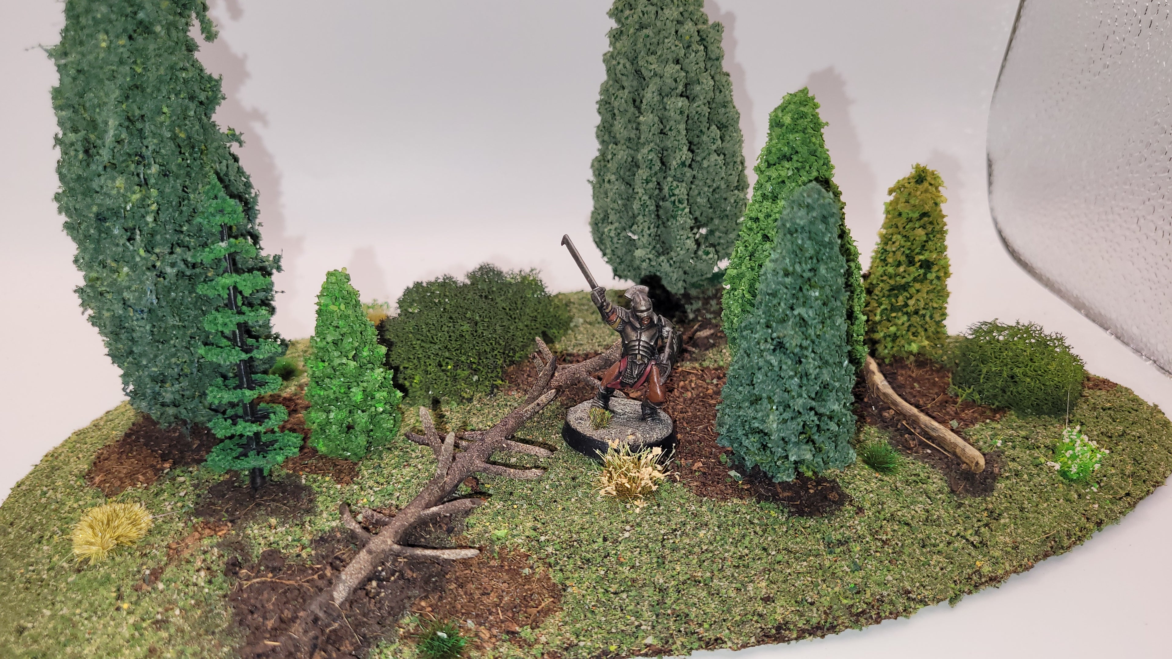 15-Piece Modular Pine Forest Terrain Set – 28mm Wargaming Scenery