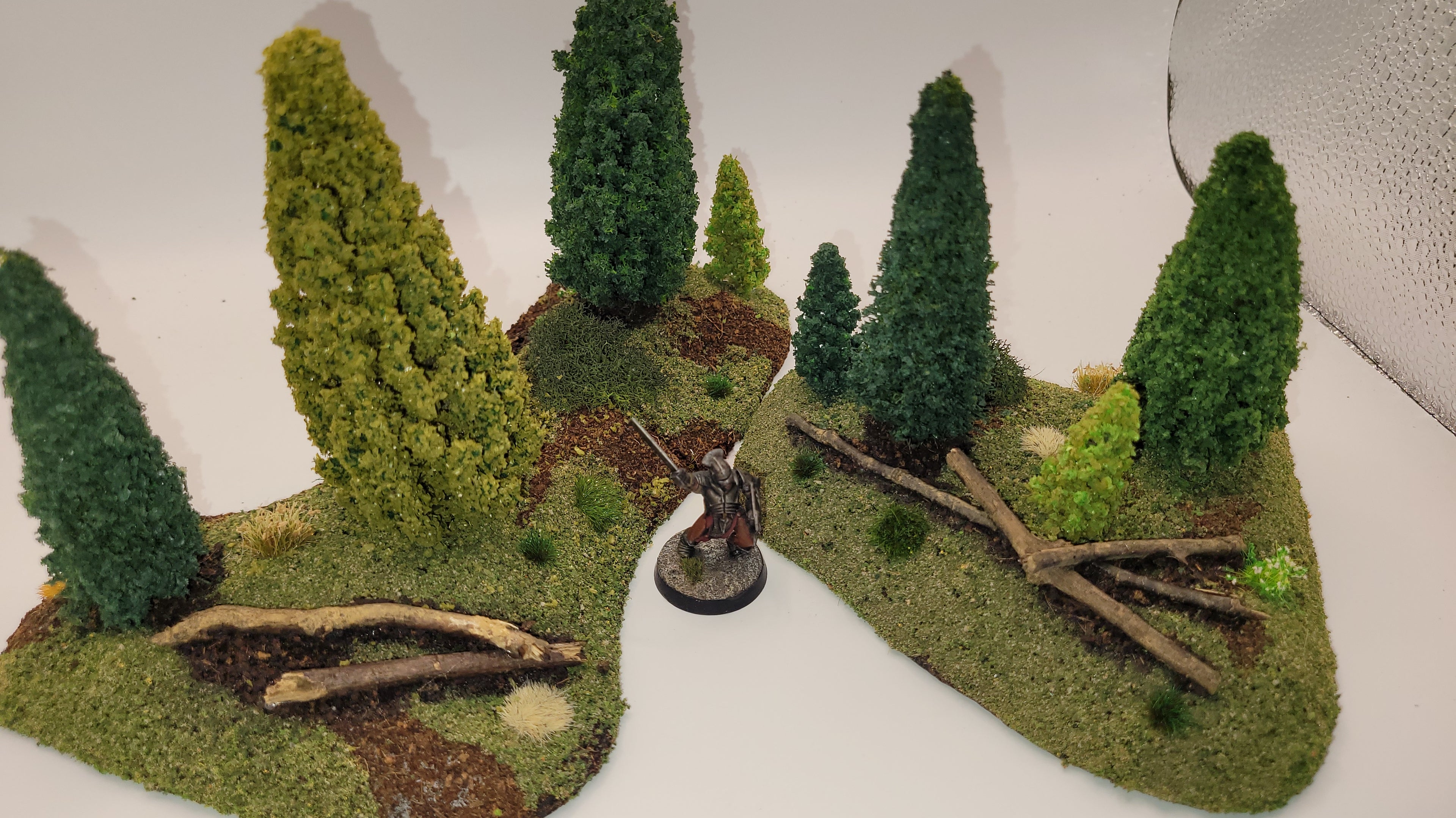 15-Piece Modular Pine Forest Terrain Set – 28mm Wargaming Scenery