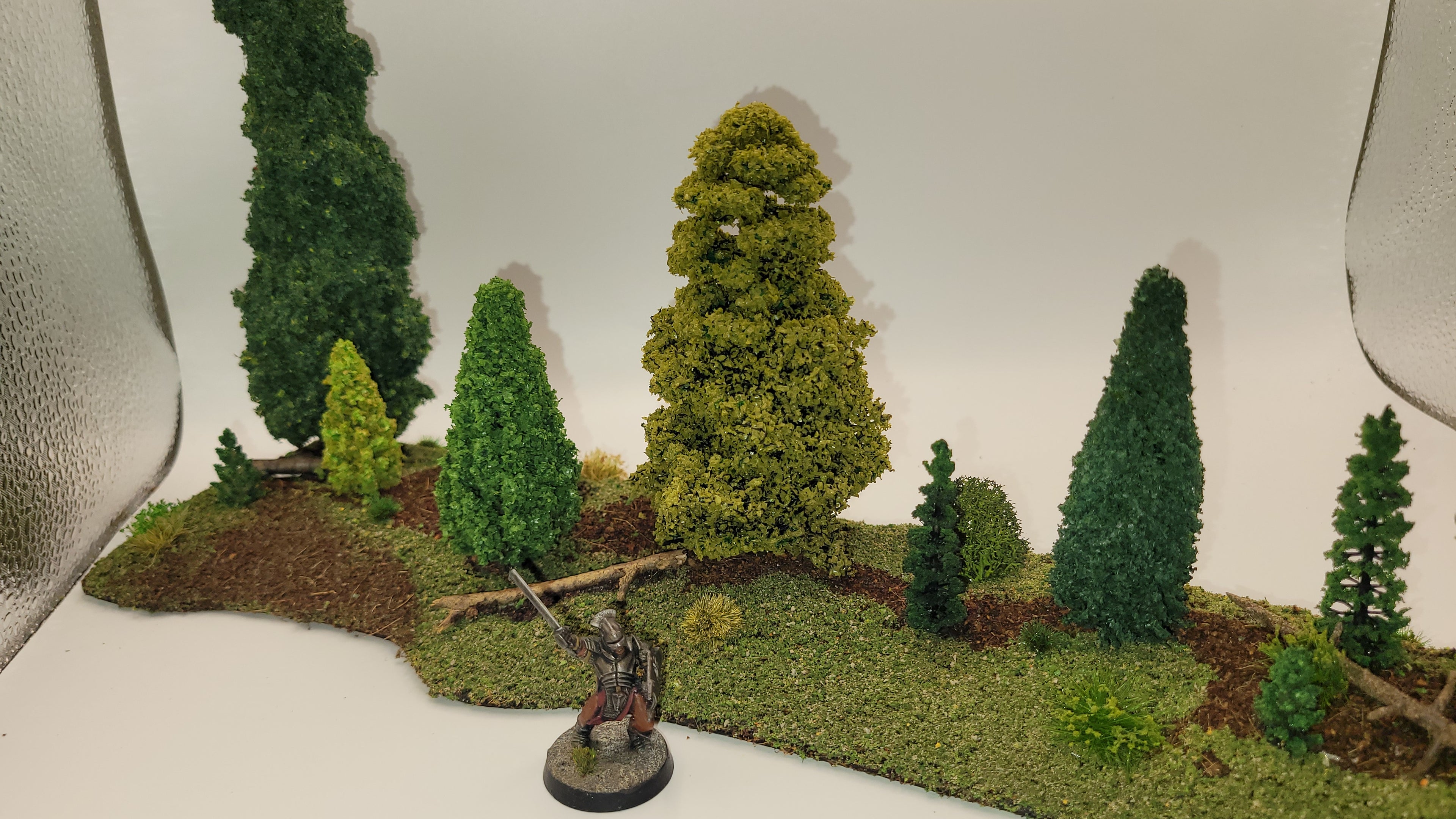 15-Piece Modular Pine Forest Terrain Set – 28mm Wargaming Scenery