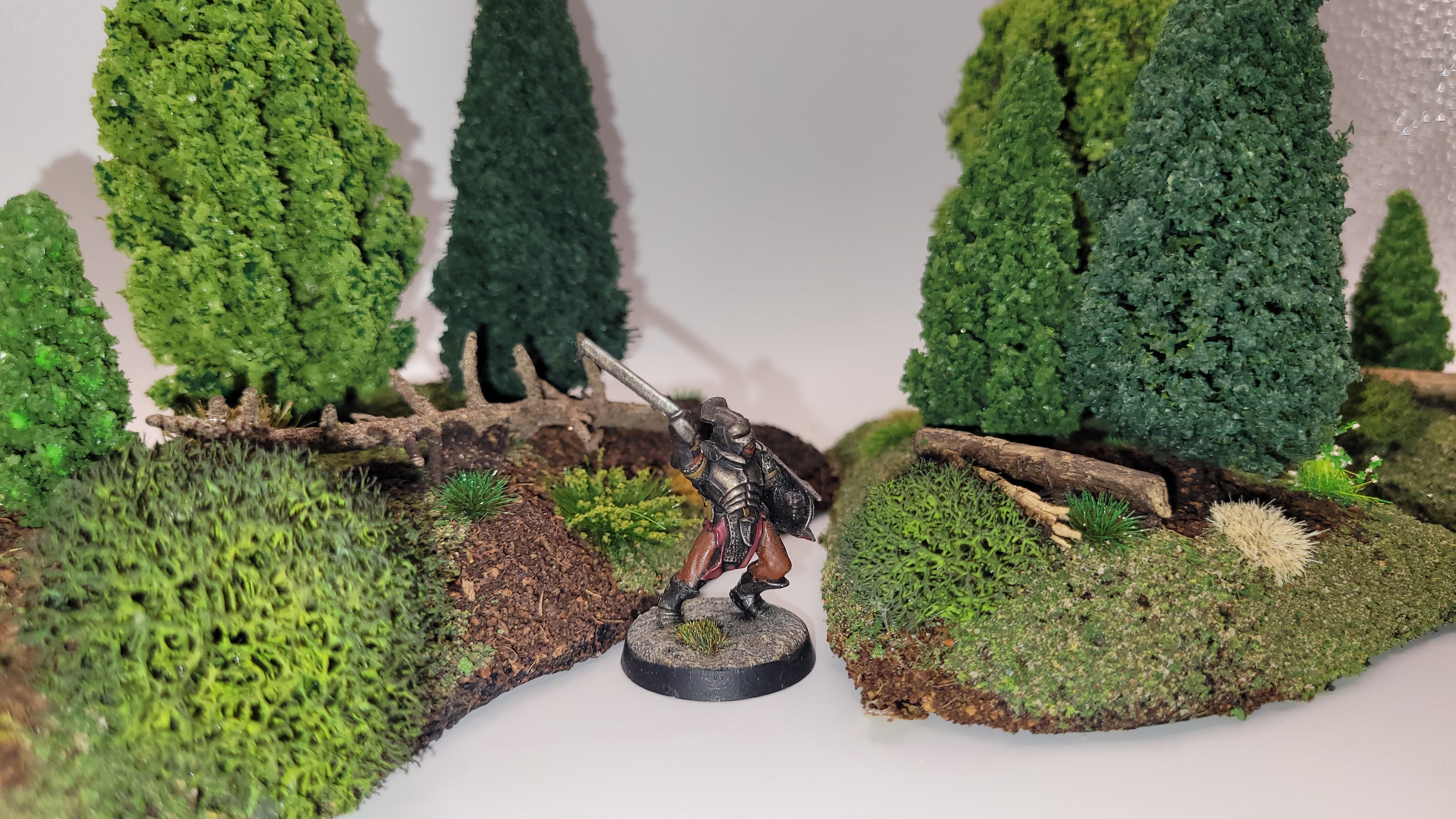 15-Piece Modular Pine Forest Terrain Set – 28mm Wargaming Scenery