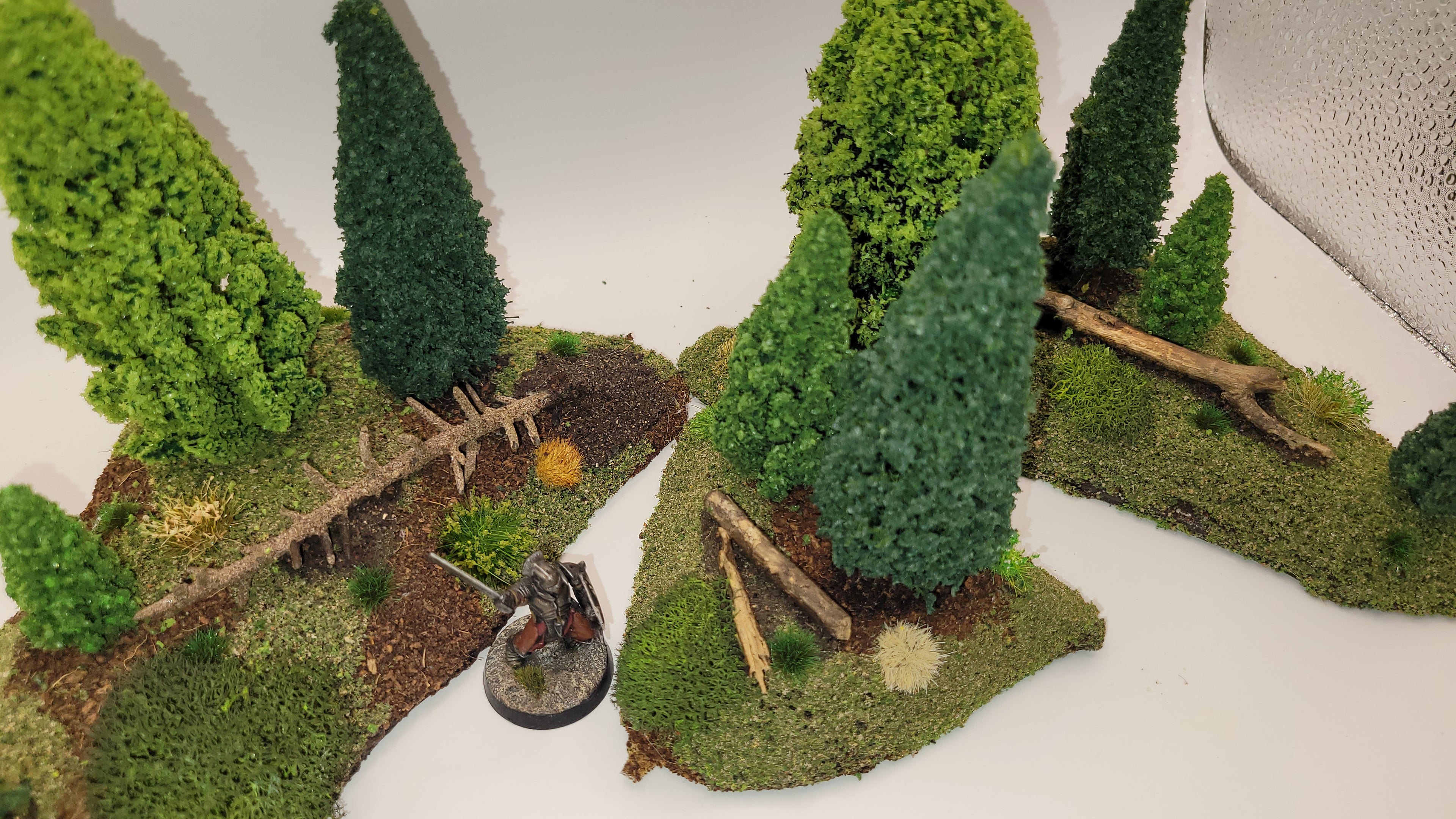 19-Piece Modular 28mm Pine Forest Terrain Set – SHIPS FREE!