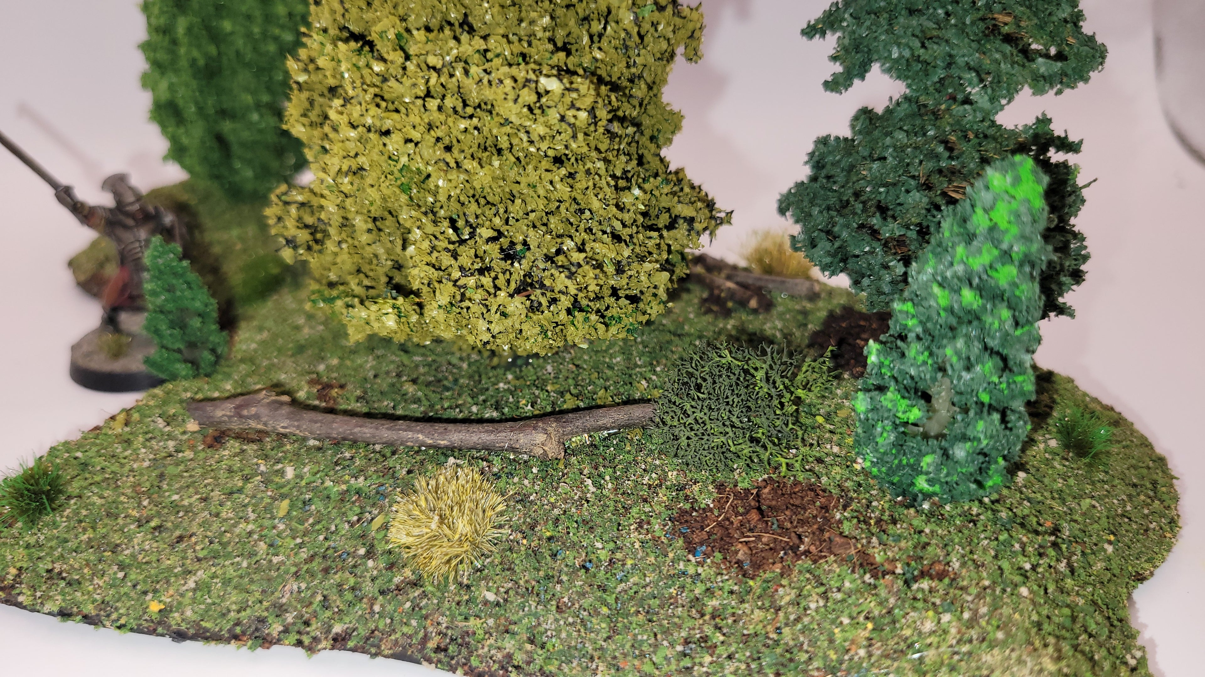 15-Piece Modular Pine Forest Terrain Set – 28mm Wargaming Scenery