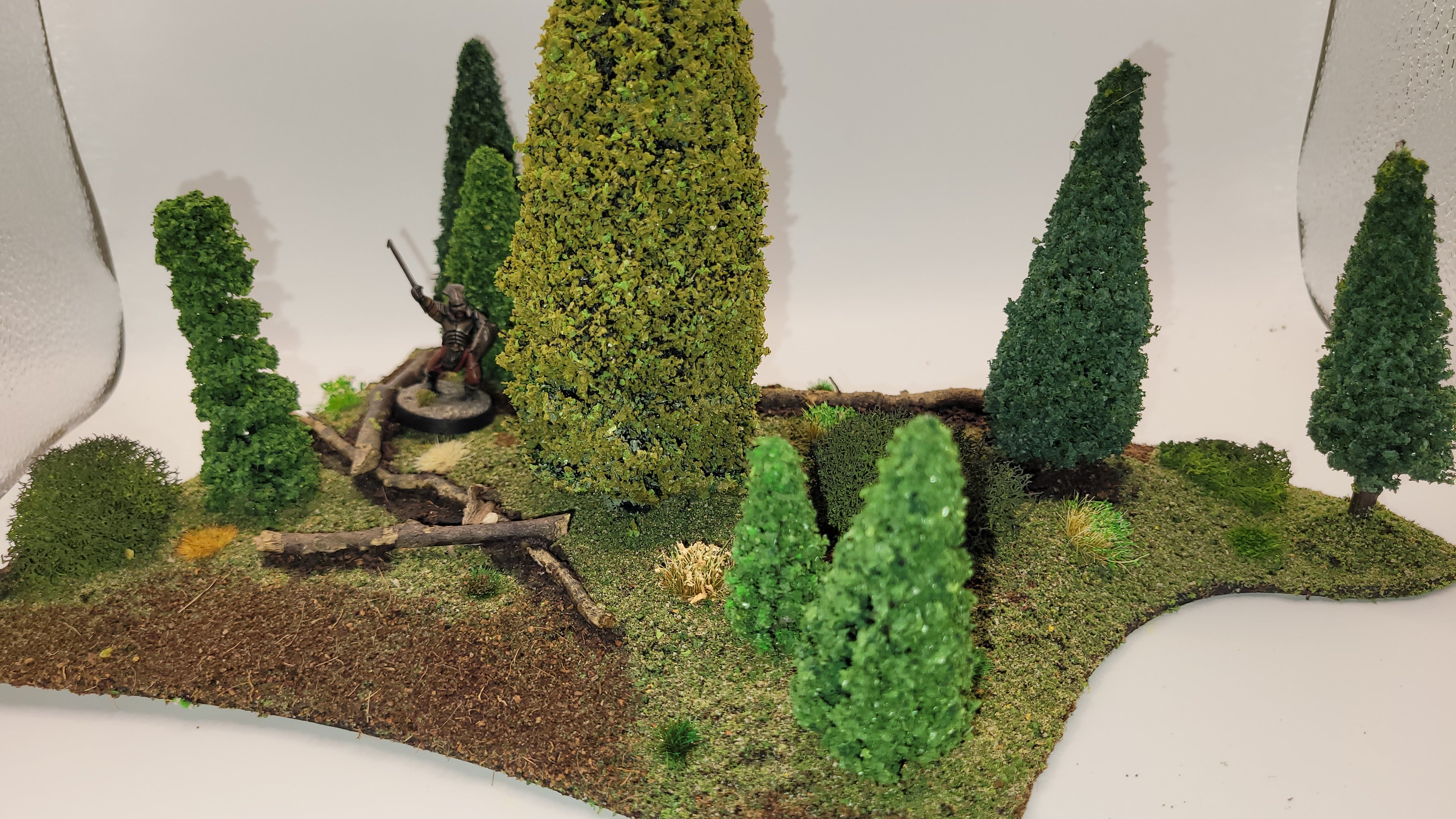 15-Piece Modular Pine Forest Terrain Set – 28mm Wargaming Scenery