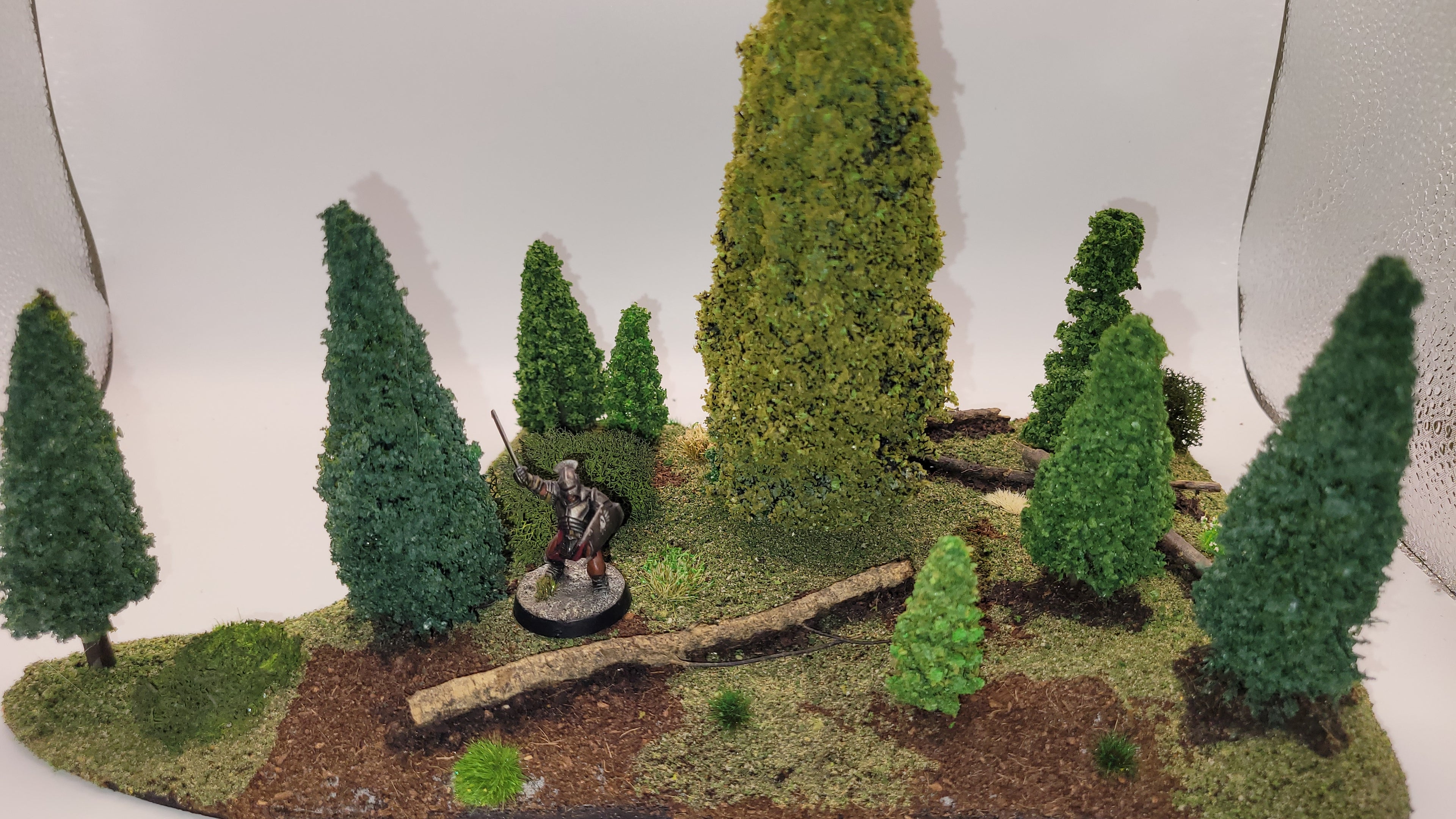 15-Piece Modular Pine Forest Terrain Set – 28mm Wargaming Scenery