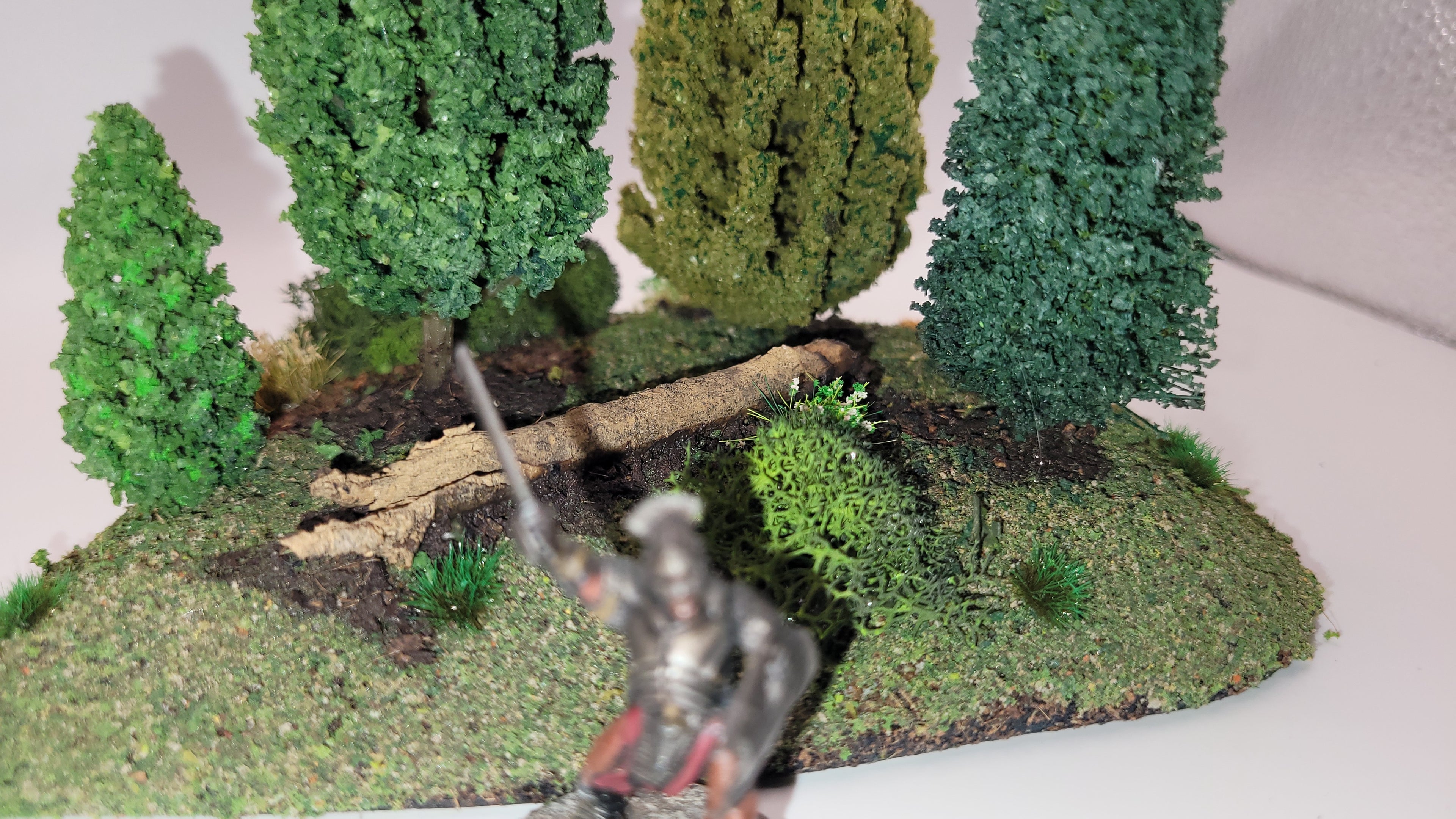 15-Piece Modular Pine Forest Terrain Set – 28mm Wargaming Scenery