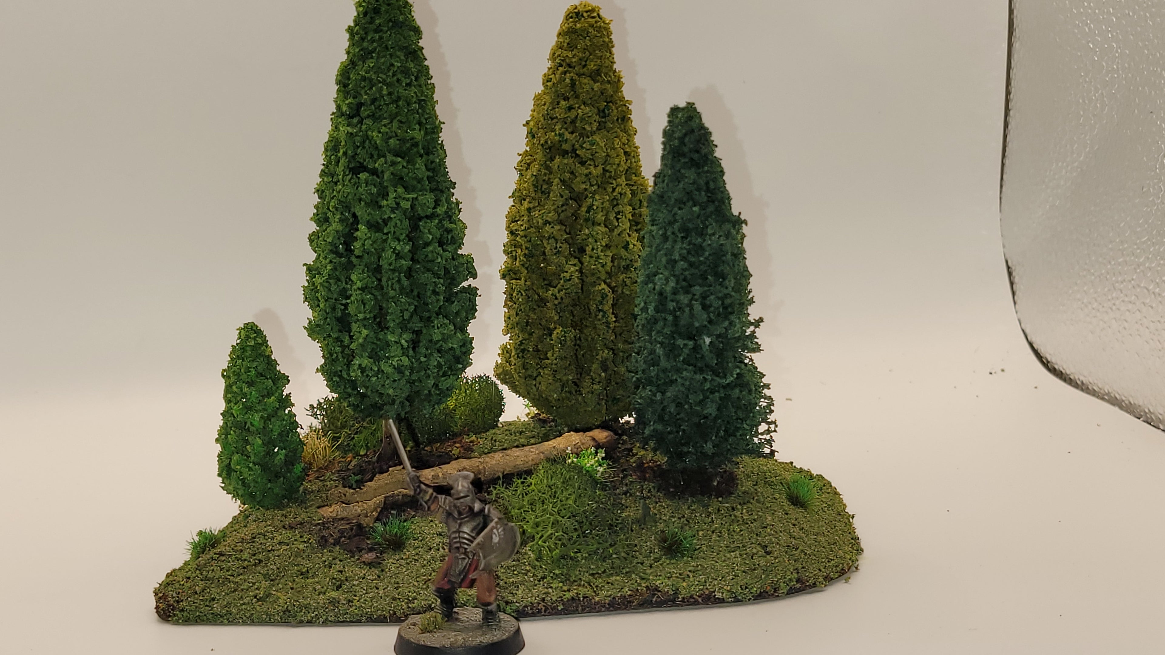 15-Piece Modular Pine Forest Terrain Set – 28mm Wargaming Scenery