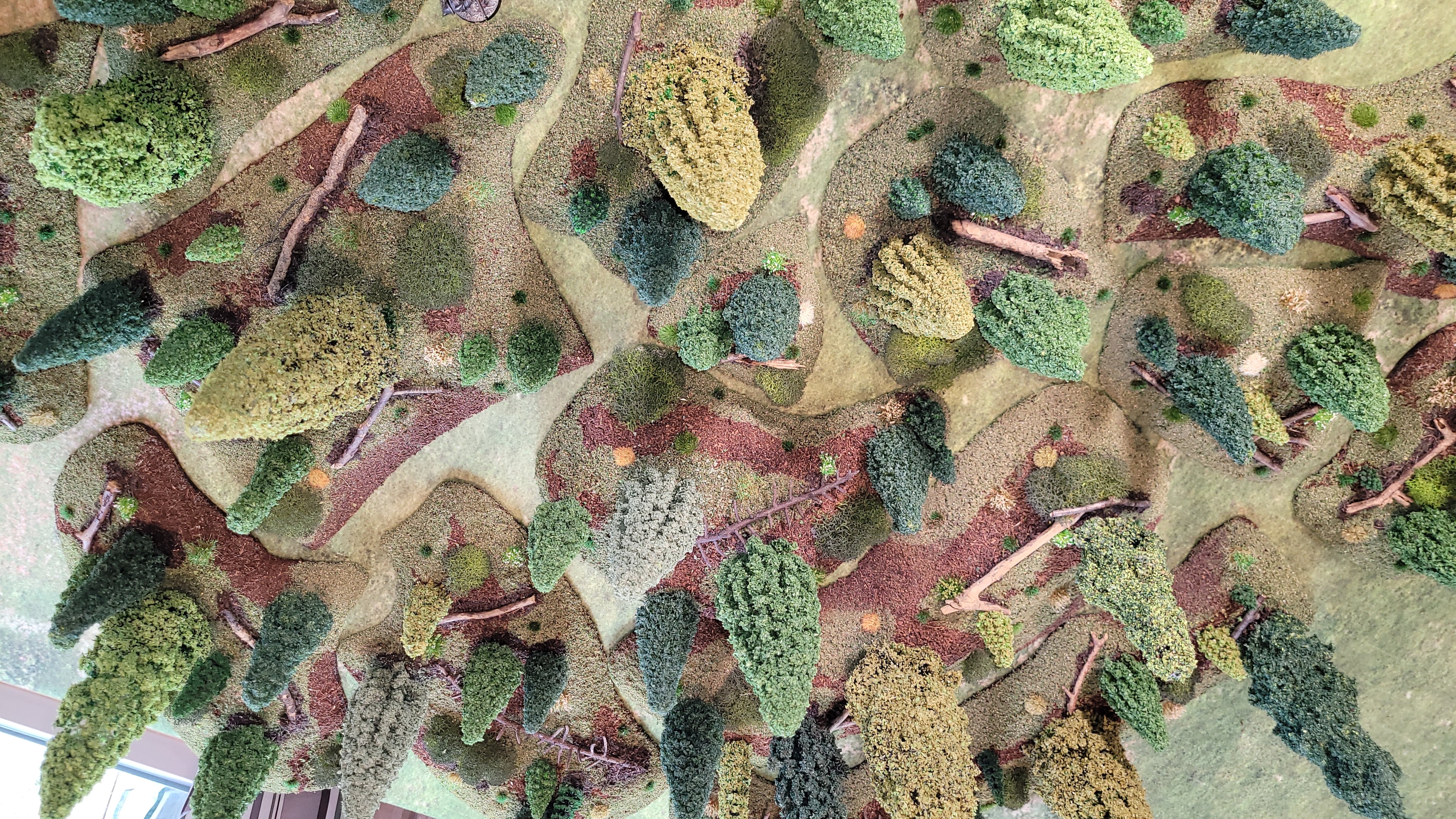 19-Piece Modular 28mm Pine Forest Terrain Set – SHIPS FREE!