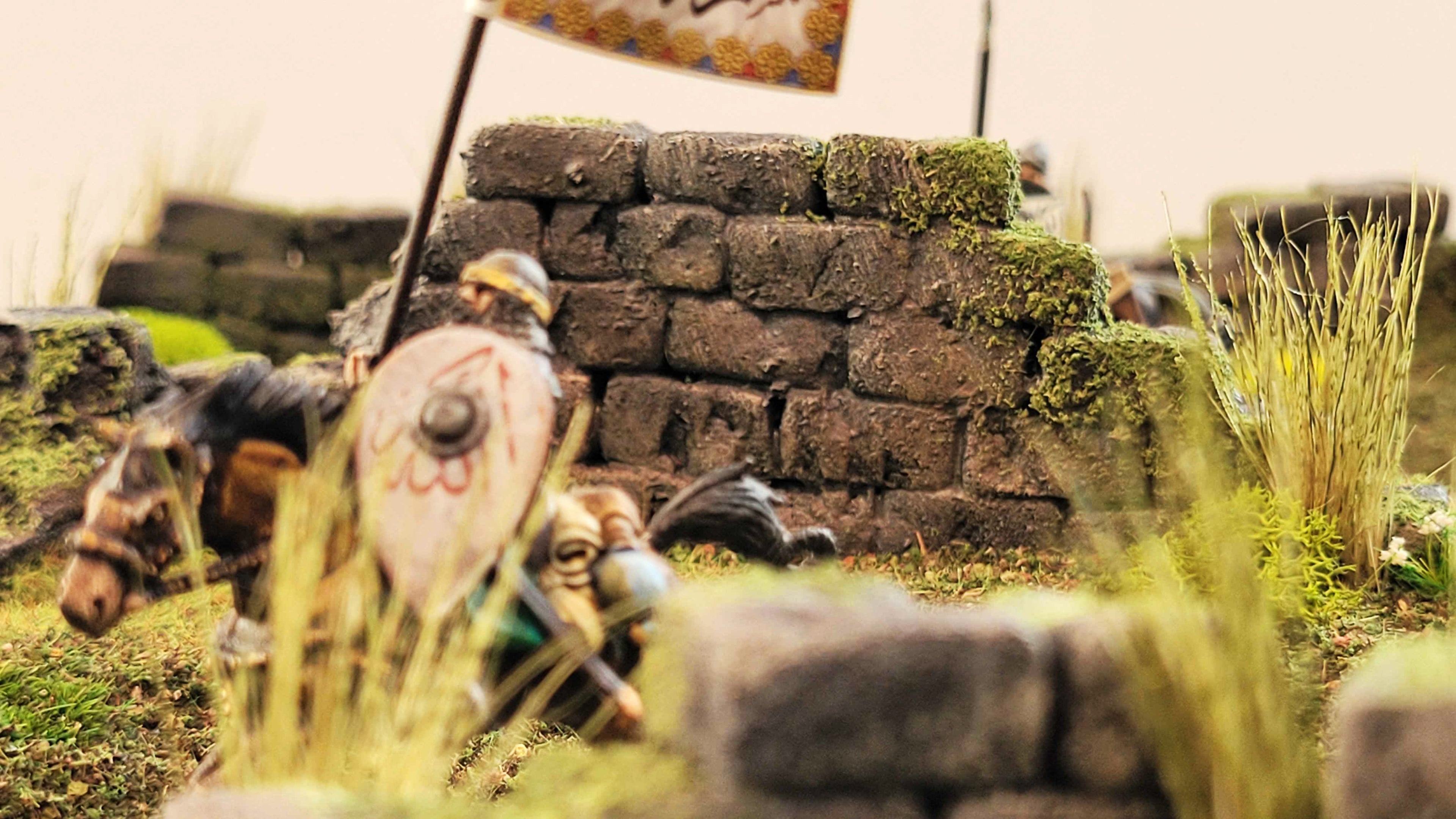 Ancient Stone Ruins Scatter Terrain Set – 28mm Modular Wargaming Scenery SHIPS FREE