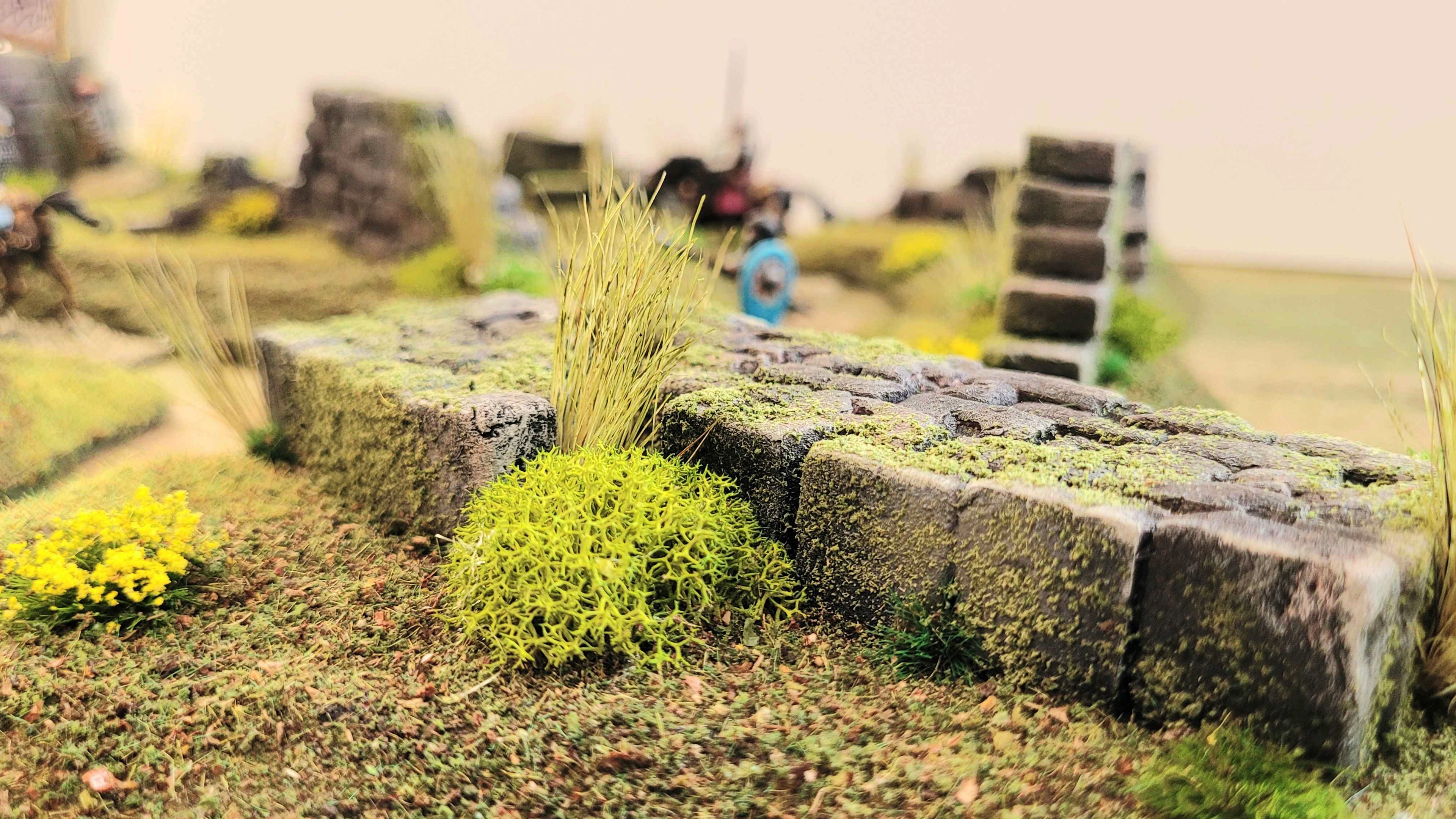 Ancient Stone Ruins Scatter Terrain Set – 28mm Modular Wargaming Scenery SHIPS FREE