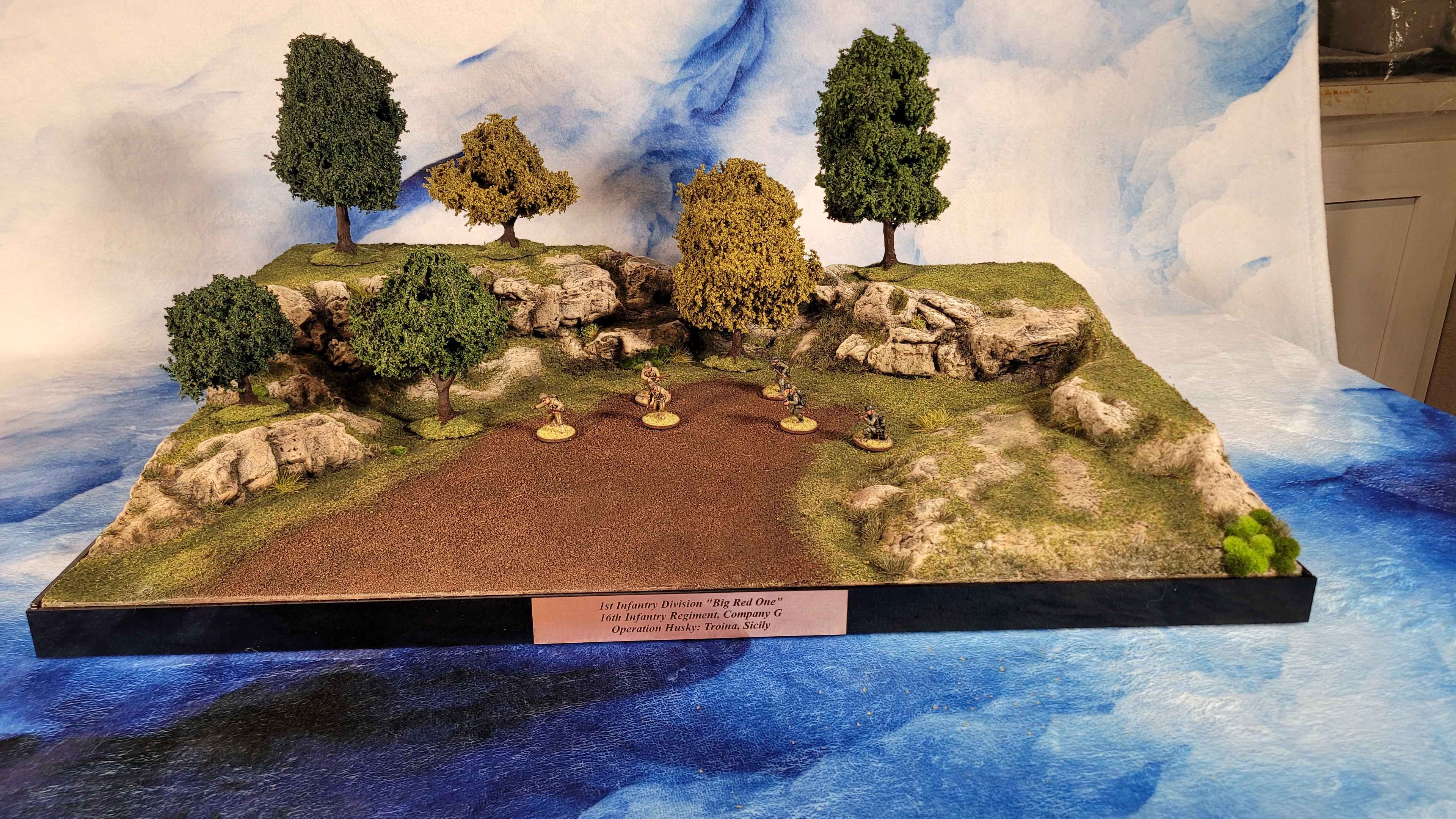 Tournament Army Display Board 24" x 16"