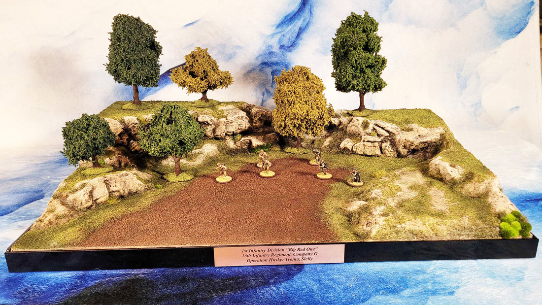 Tournament Army Display Board 24" x 16"