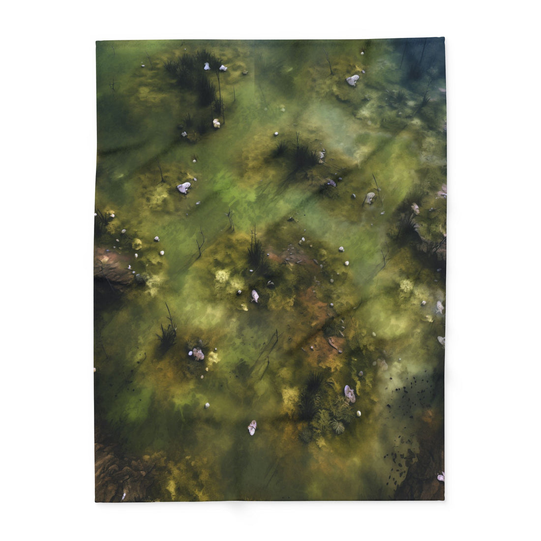 Putrid Swamp (v2) FeltPro™ Cloth Battle Mat