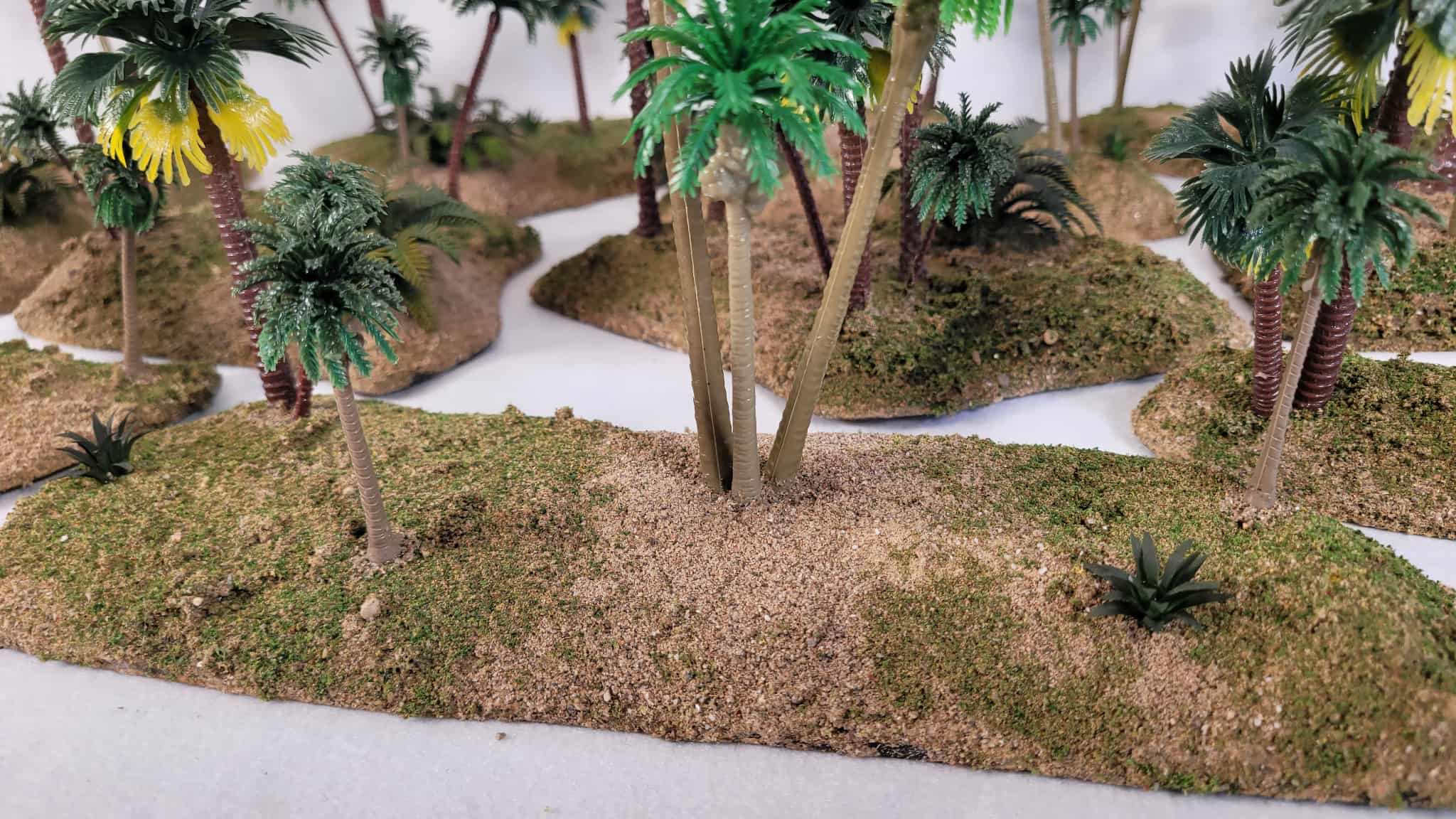 Palm Grove Scatter Pack – Ready-to-Play Oasis/Beach Terrain (28–32mm) Ships Free!