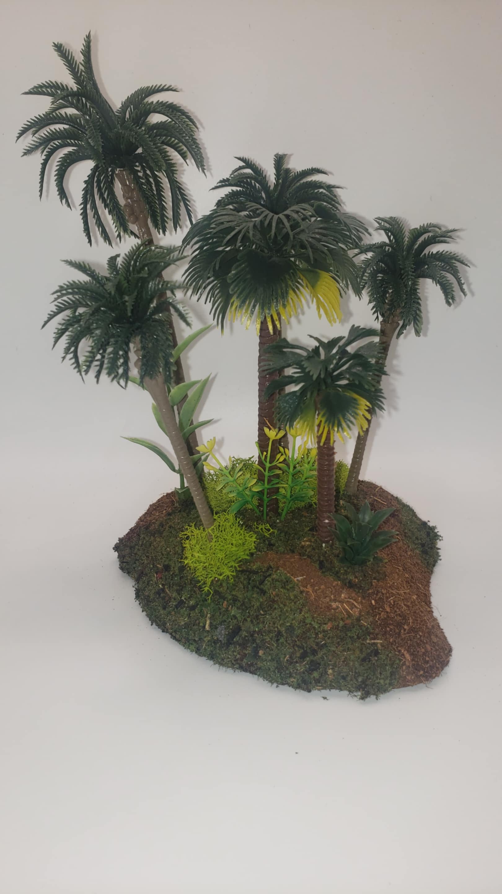23-Piece Handcrafted Jungle Terrain Set – 28mm+ Wargaming Scenery