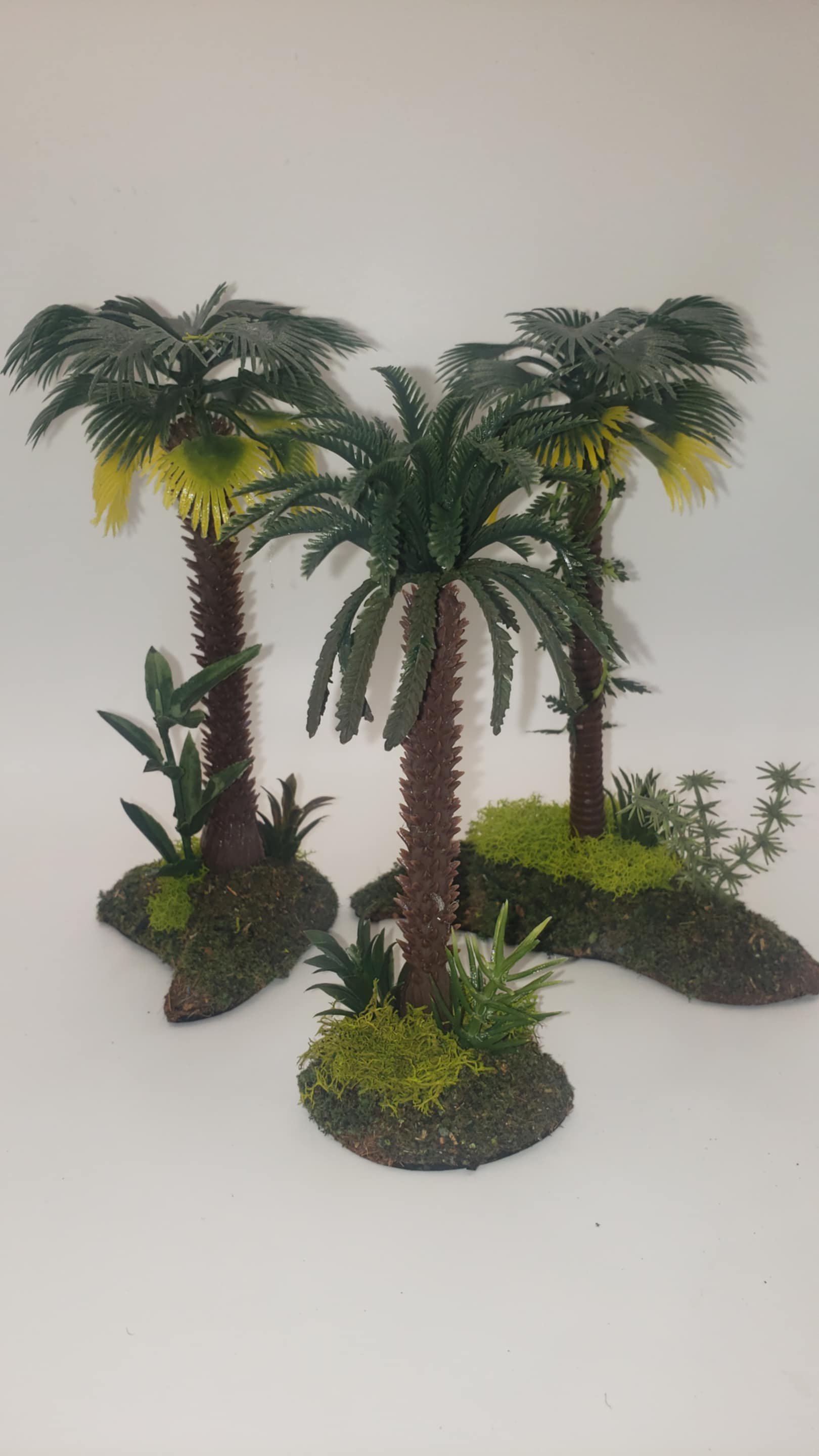 23-Piece Handcrafted Jungle Terrain Set – 28mm+ Wargaming Scenery