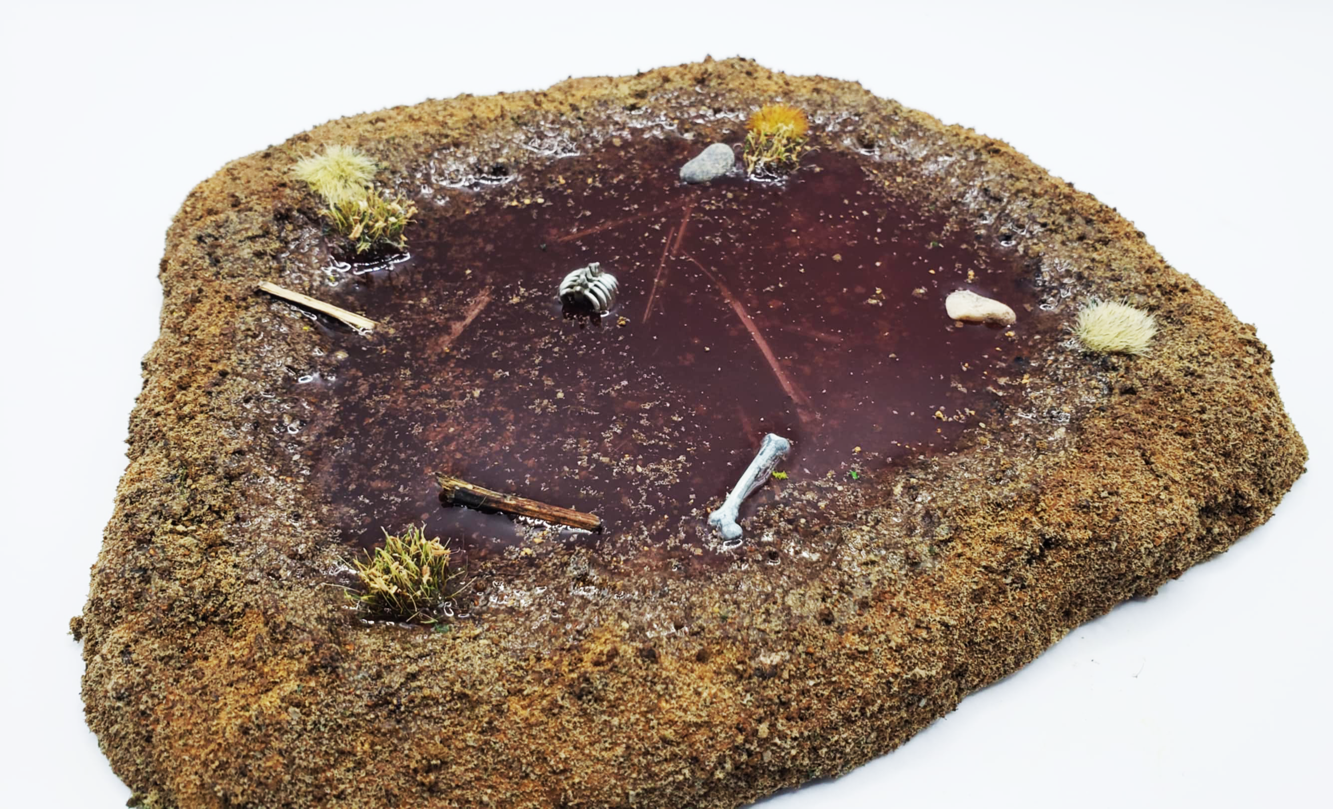 Hand Made 28mm Murky Pond / Bog