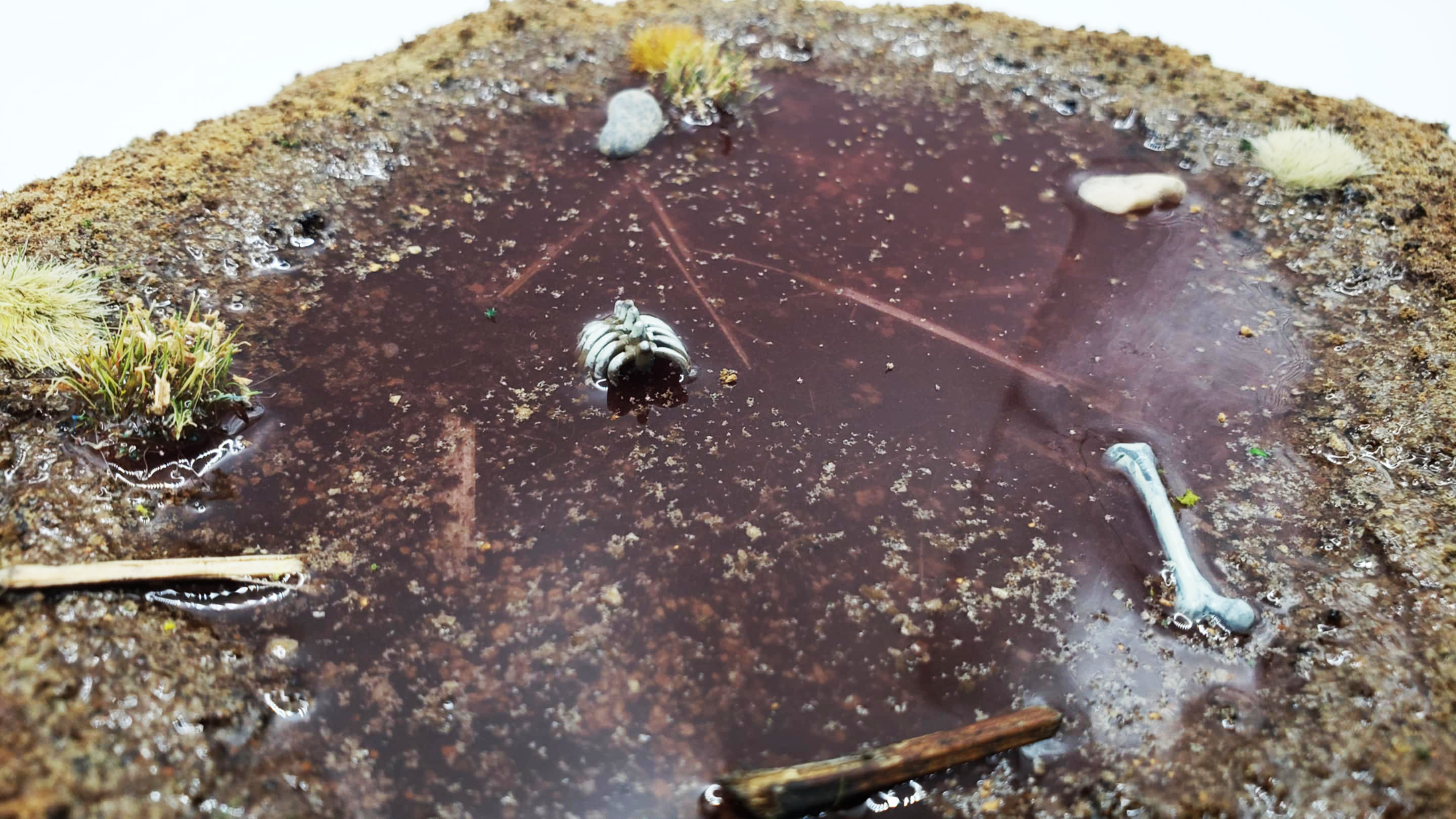 Hand Made 28mm Murky Pond / Bog