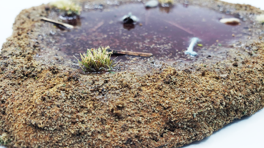Hand Made 28mm Murky Pond / Bog — SHIPS FREE!