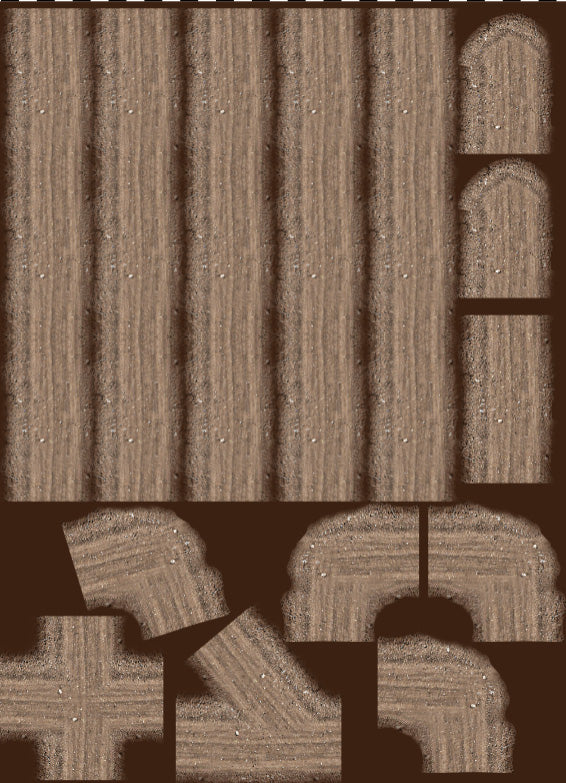 FeltPro™ Cut & Play Dirt Roads — Large (4" Wide)