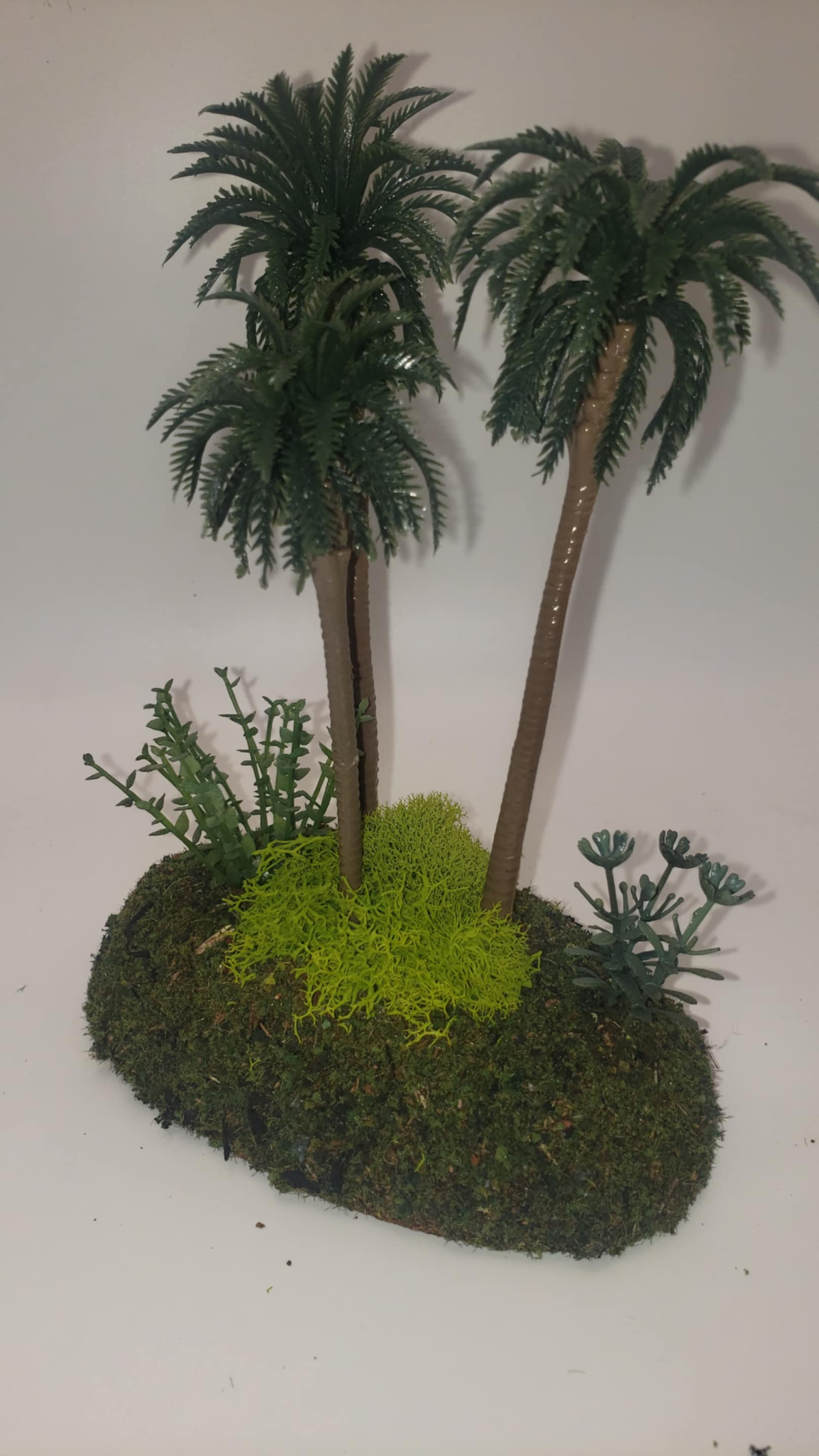 23-Piece Handcrafted Jungle Terrain Set – 28mm+ Wargaming Scenery