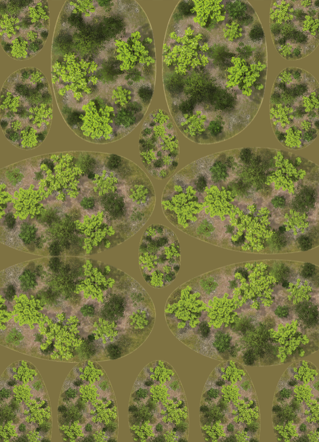 FeltPro™ Cut & Play Woodland Copses