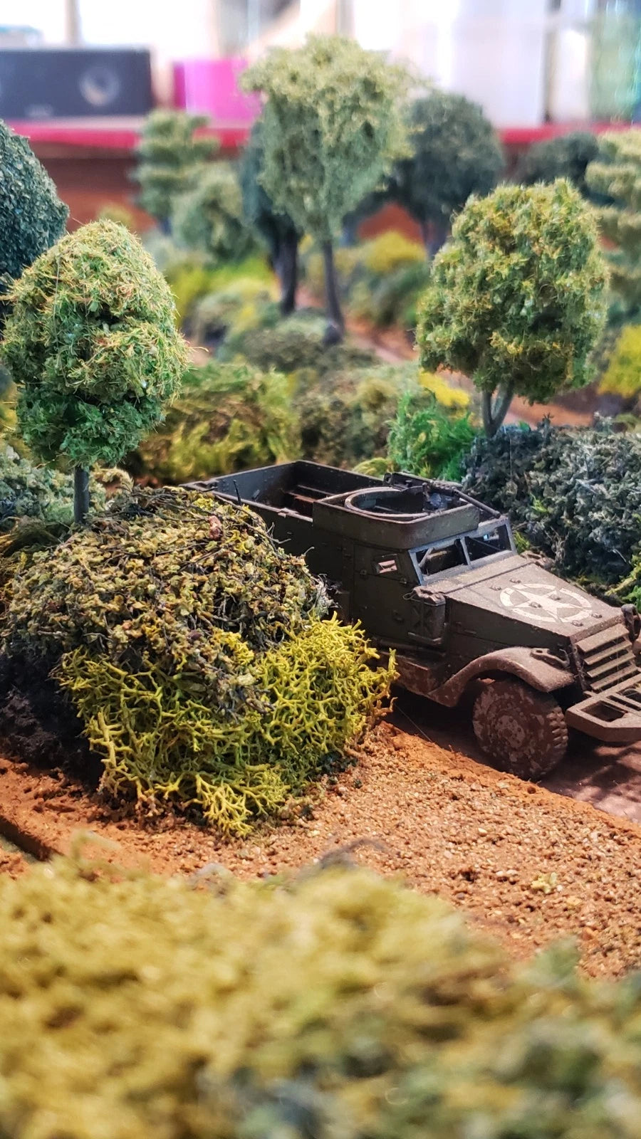 WW2 Gaming Terrain Normandy Hedgerows Bocage 24+Feet!