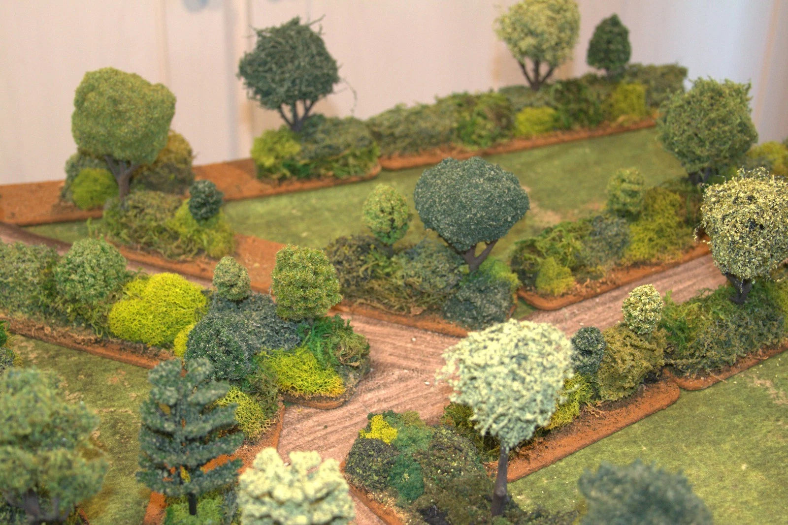 WW2 Gaming Terrain Normandy Hedgerows Bocage 24+Feet!