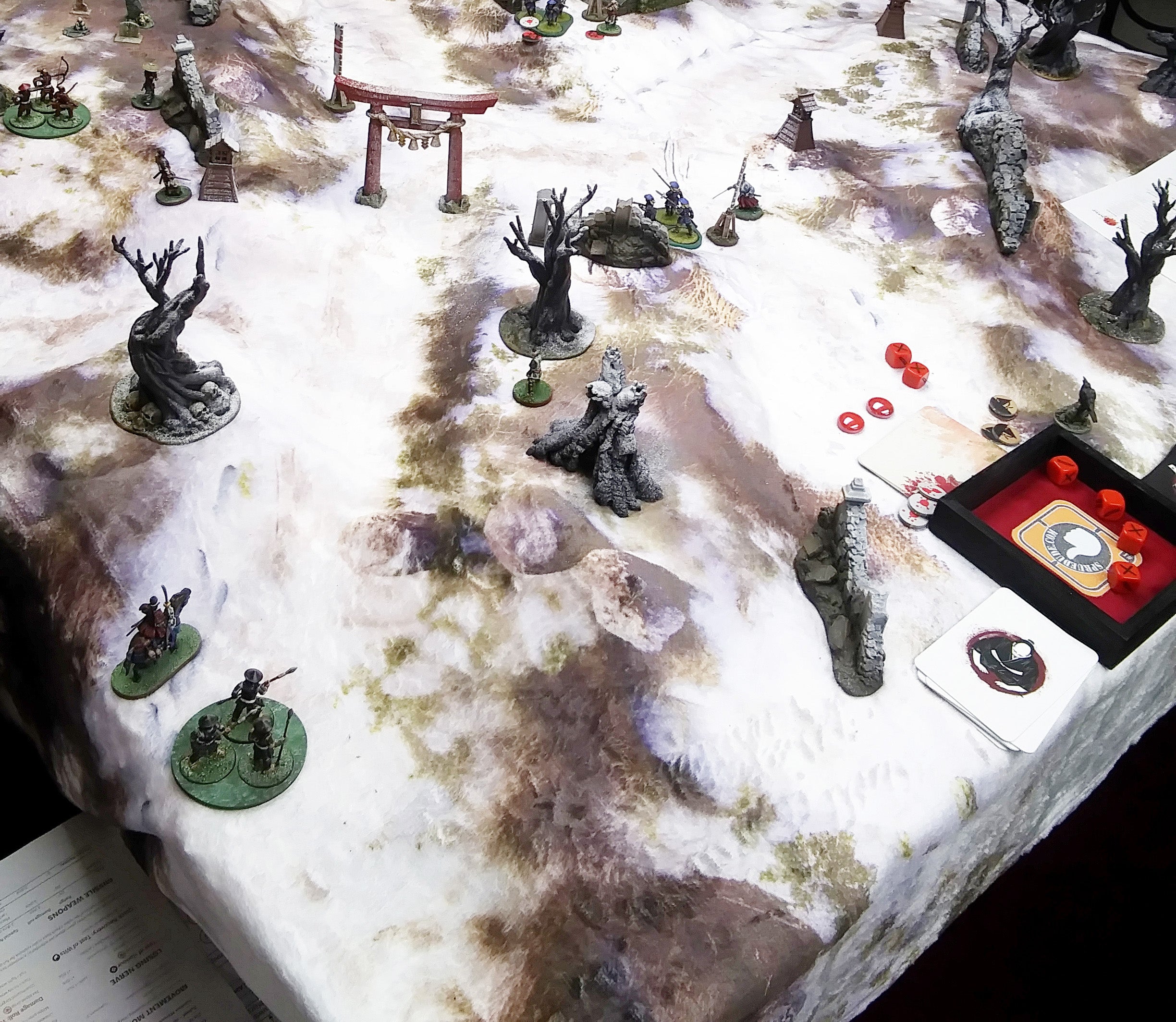 FeltPro™ Snow Field Wargame Mat