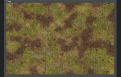FeltPro™ Churned Earth — Mud &amp; Grass Wargame Mat | 6mm to 32mm