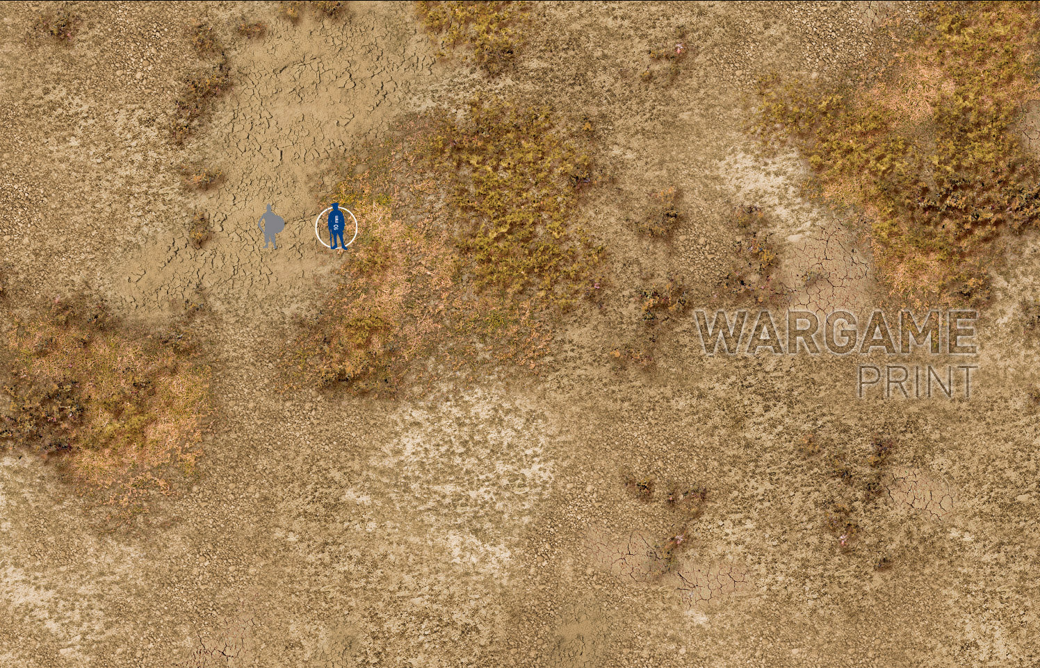 FeltPro™ Arid Plain — Wargame Mat | Desert &amp; Steppe