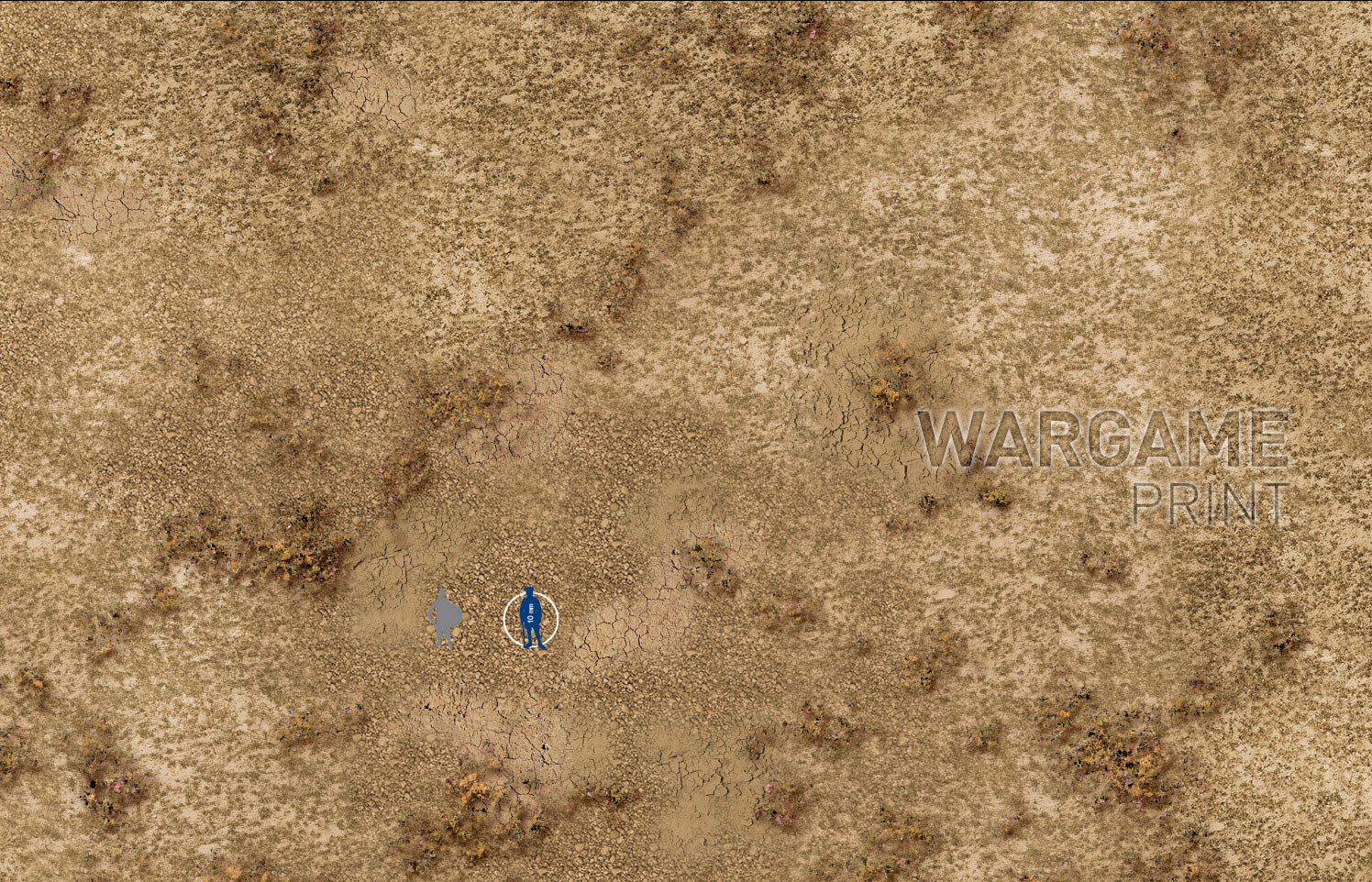 FeltPro™ Arid Plain — Wargame Mat | Desert &amp; Steppe