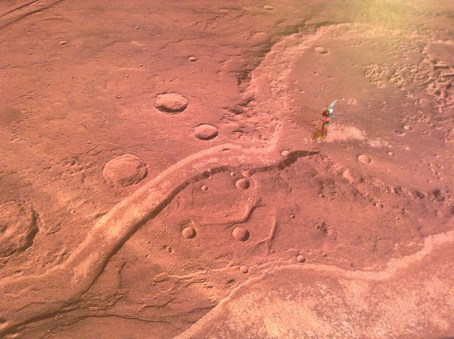 FeltPro™ Ares Vallis — Mars Wargame Mat | Sci-Fi Terrain