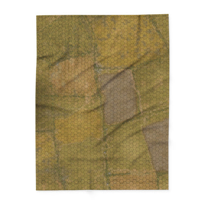 Dry Season Battletech (Big Hex 1.75 Flat to Flat) - FeltPro™ Cloth Battle Mat